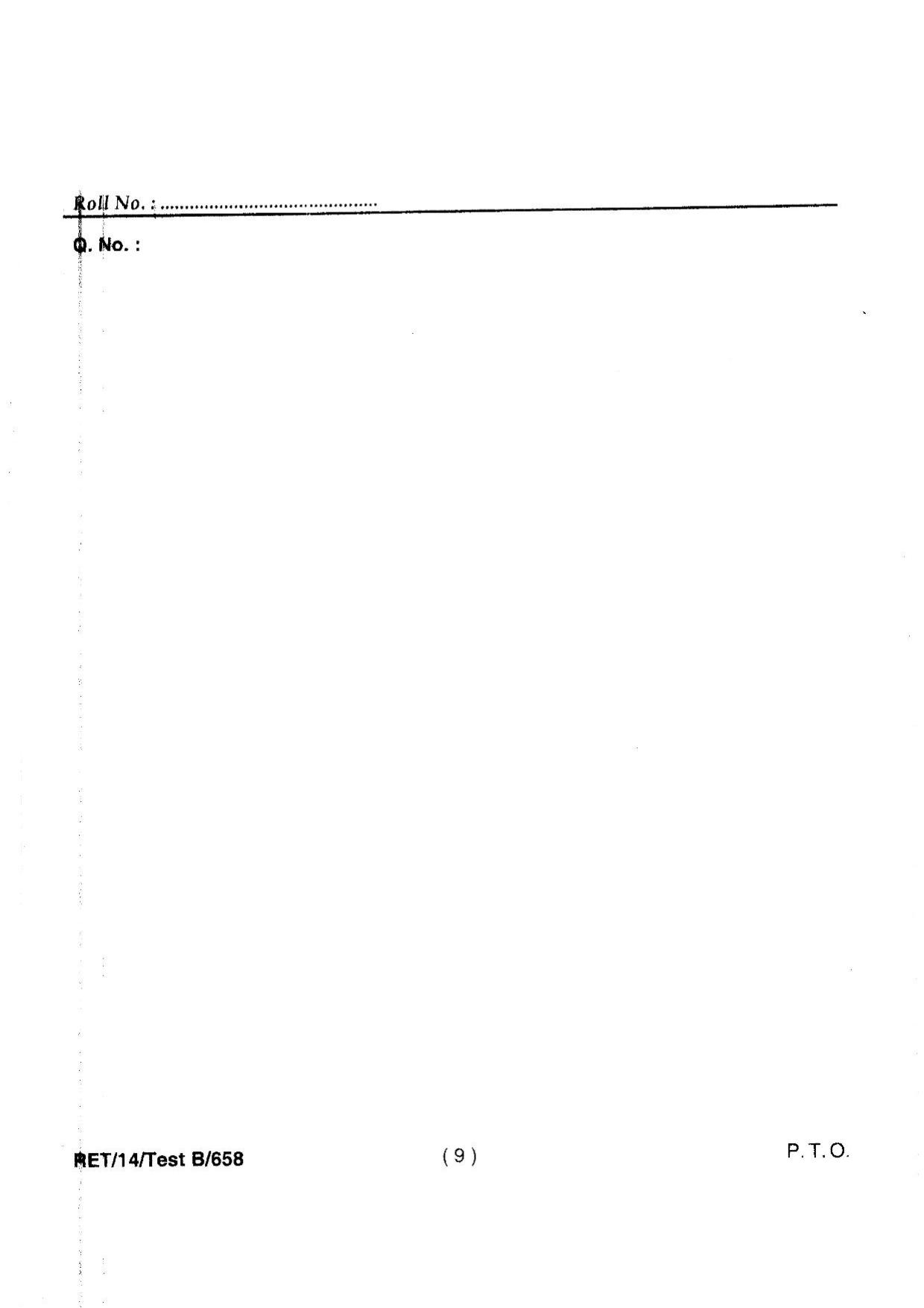 BHU RET Community Medicine 2014 Question Paper - Page 11