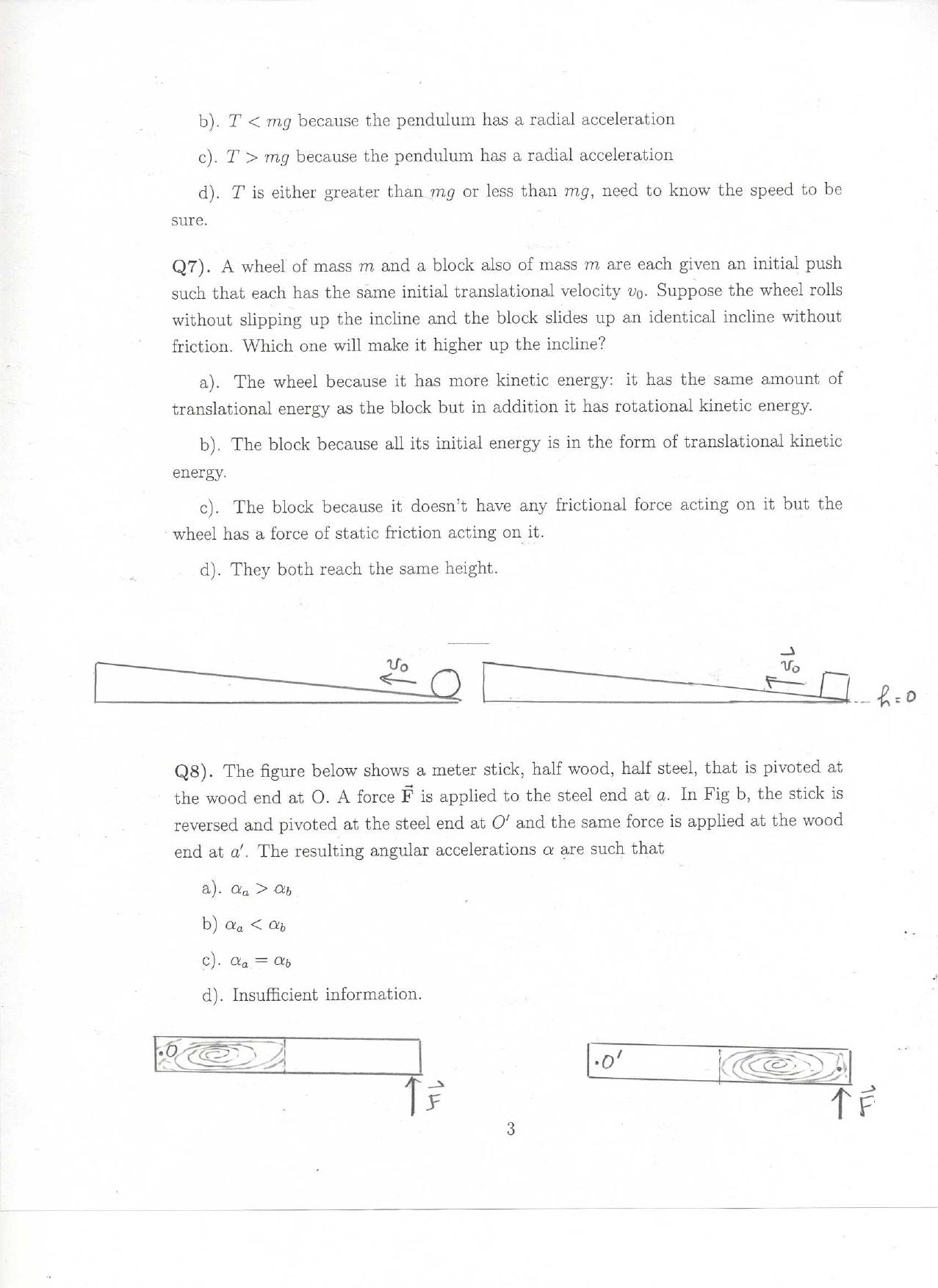 HPU B.Sc Nursing Physics Sample MCQs - Page 3