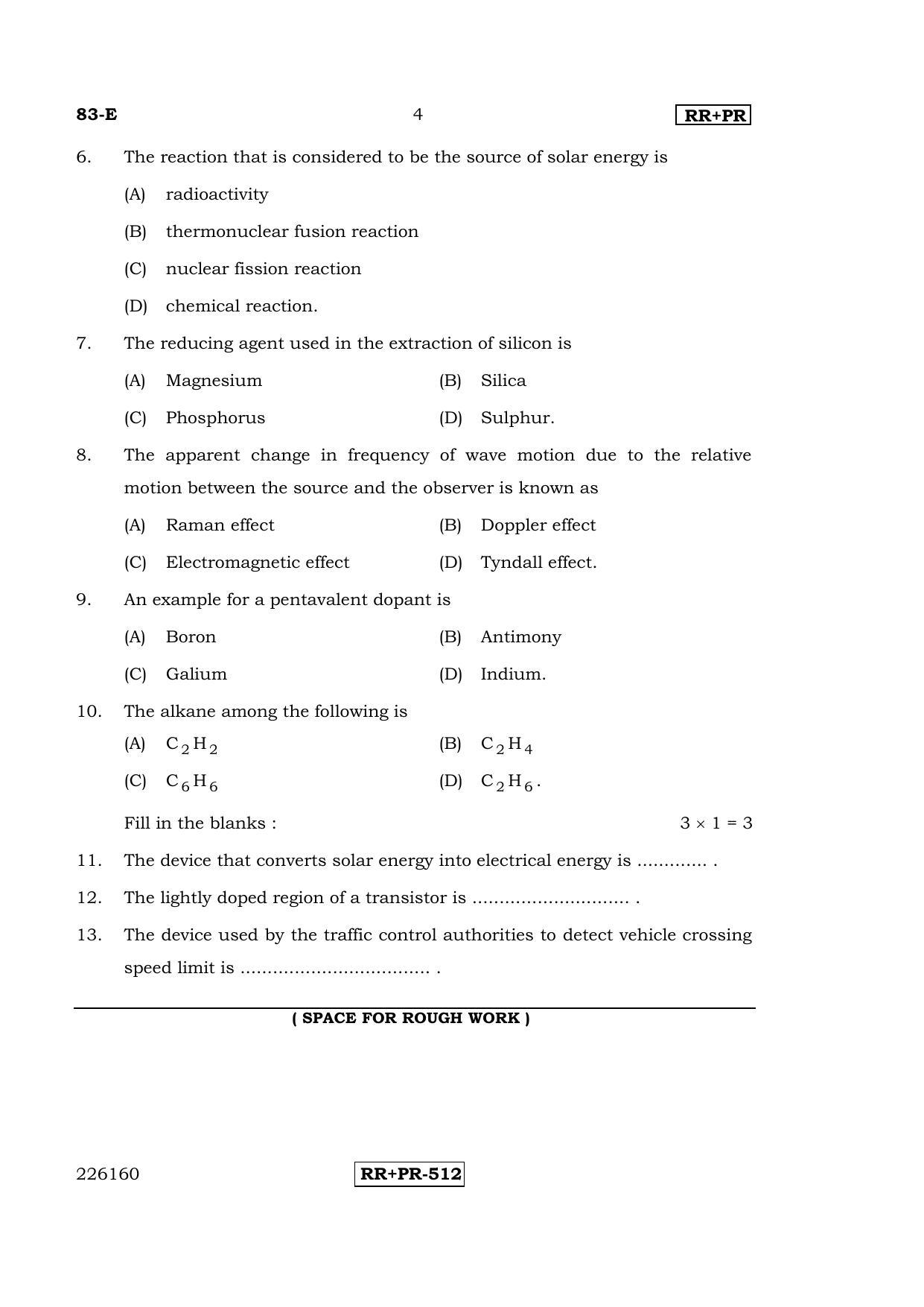 Karnataka SSLC Science (ENGLISH Medium) - 83-E-(RRPR)_s1 April 2015 Question Paper - Page 3