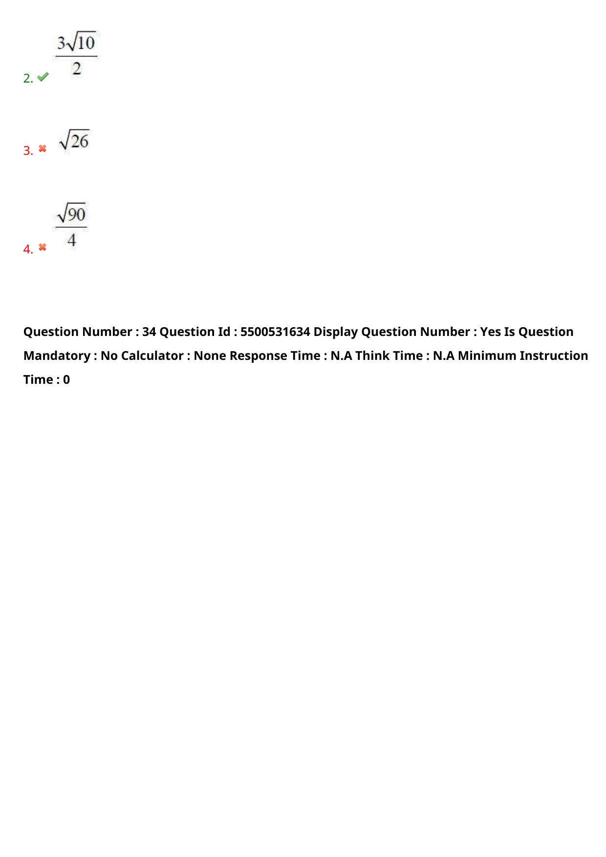 AP EAPCET 2023 - 18 May 2023 Afternoon- Master Engineering Question Paper With Preliminary Keys - Page 27
