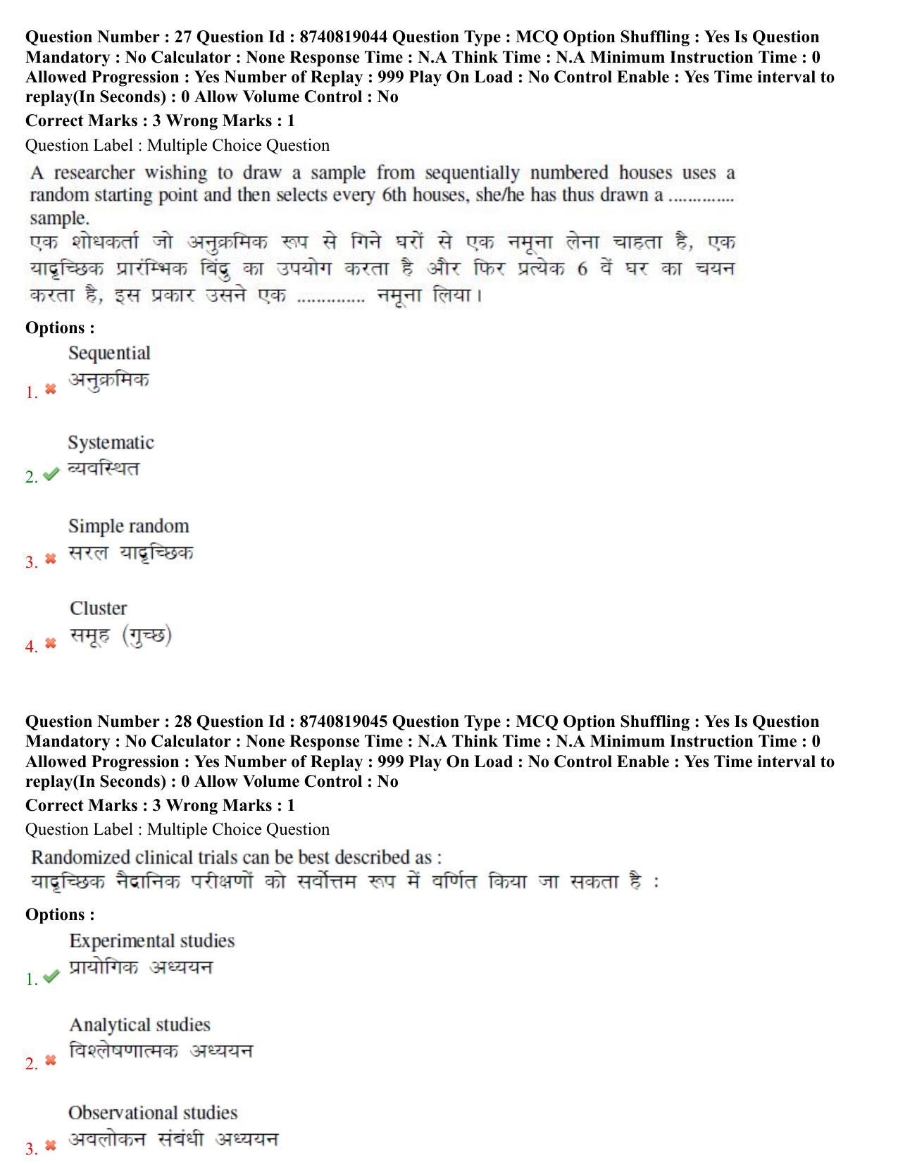 BHU RET Panchakarma 2021 Question Paper - Page 16