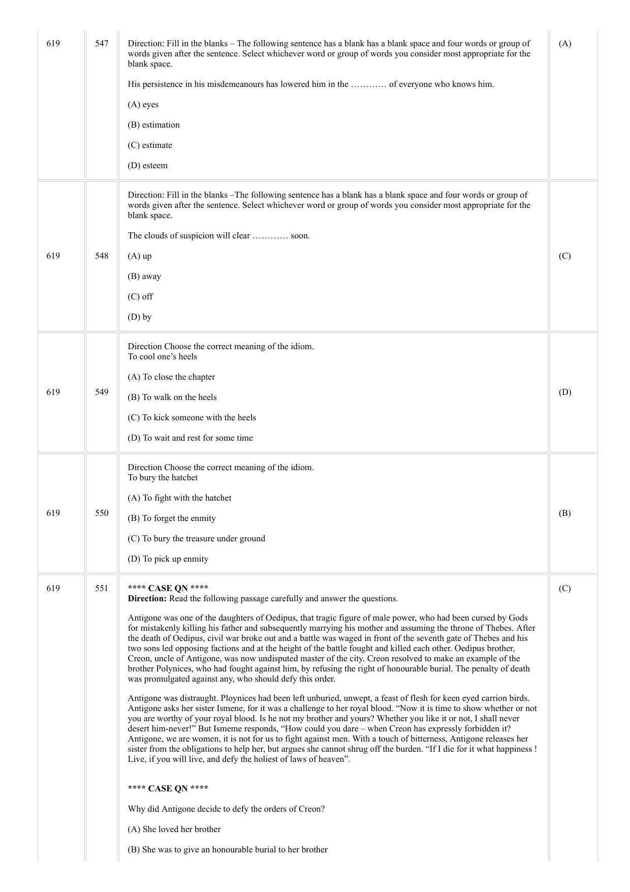 CUSAT CAT 2018 3yr LLB Final Question Paper - Page 16