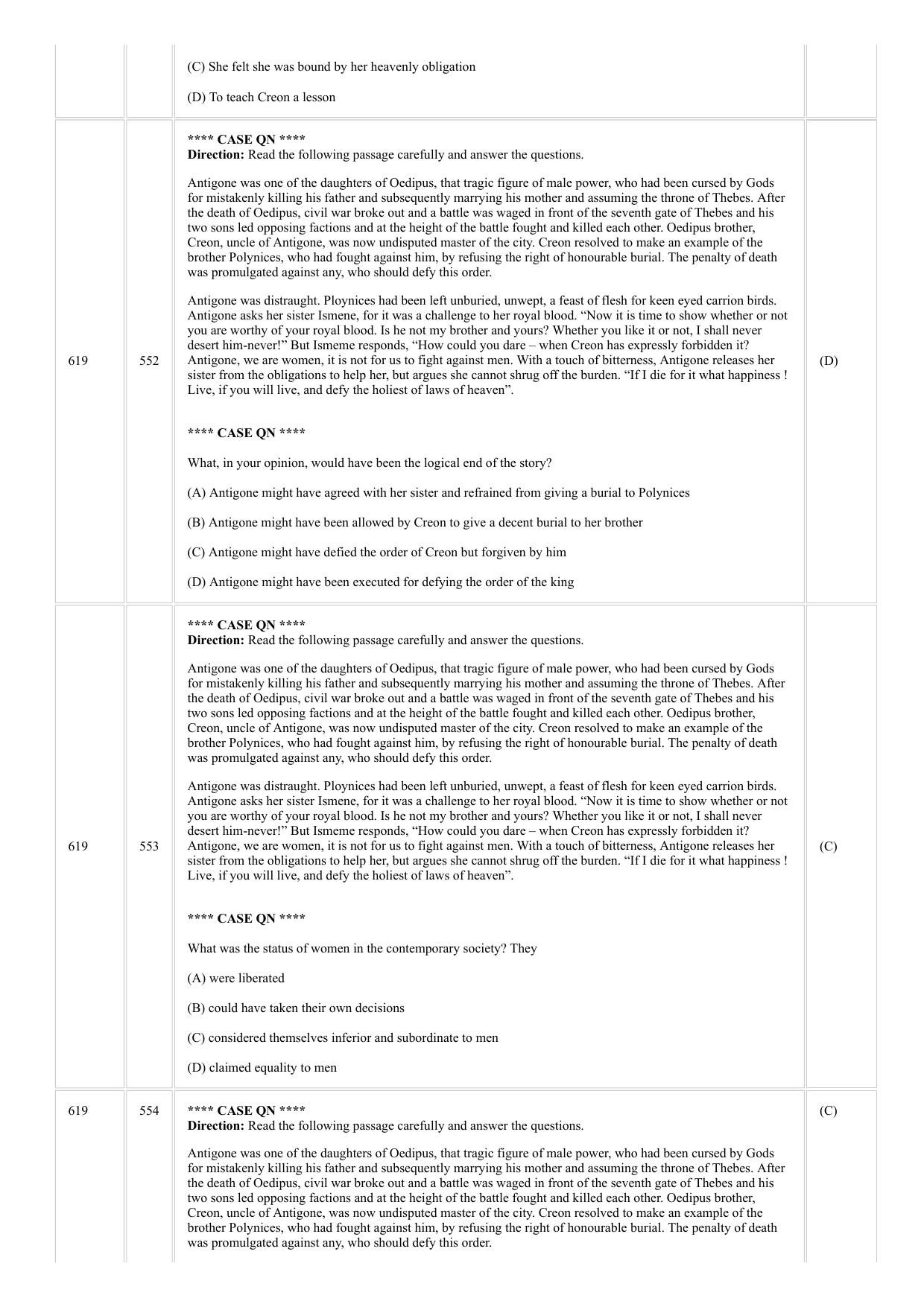 CUSAT CAT 2018 3yr LLB Final Question Paper - Page 17