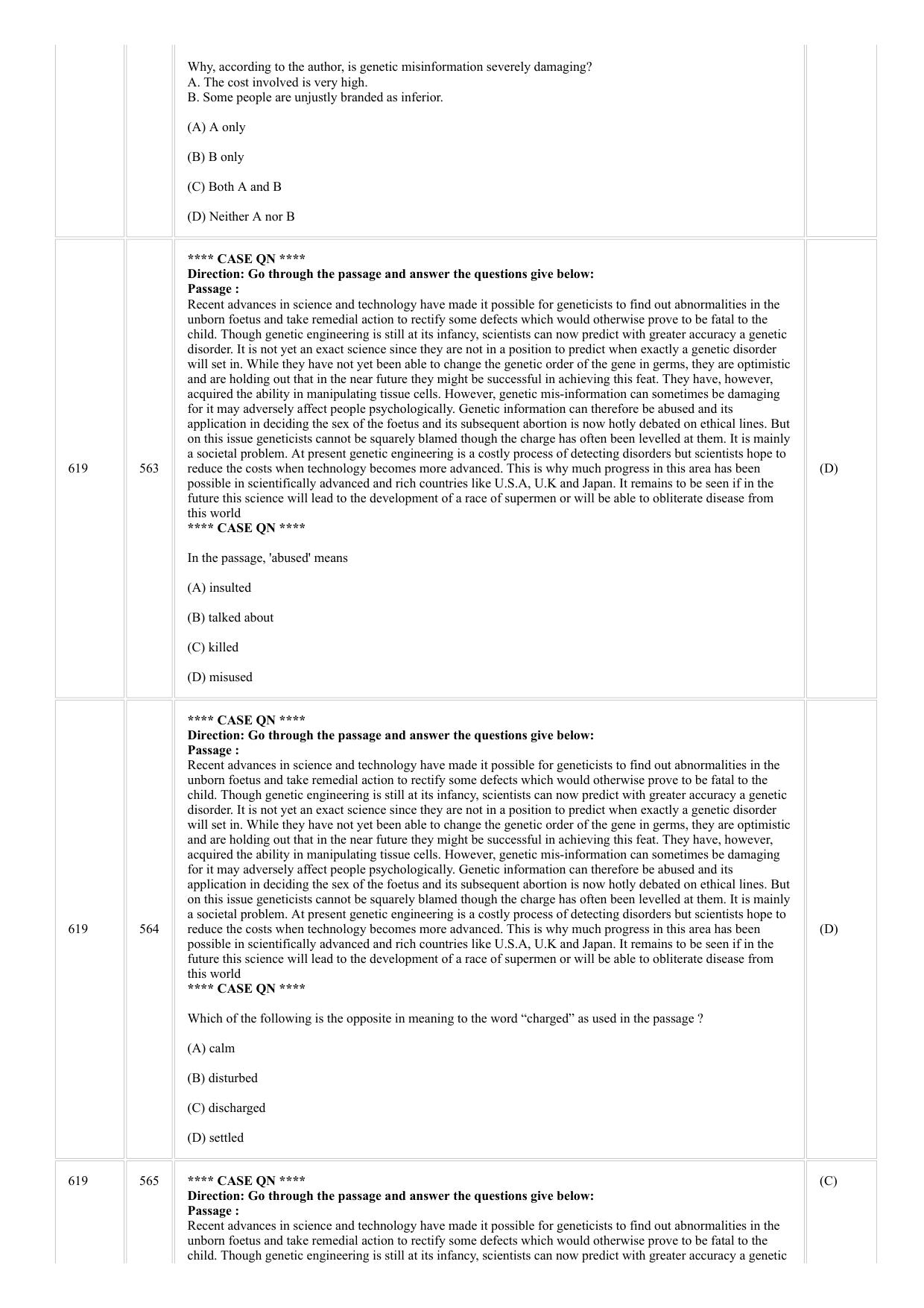 CUSAT CAT 2018 3yr LLB Final Question Paper - Page 21