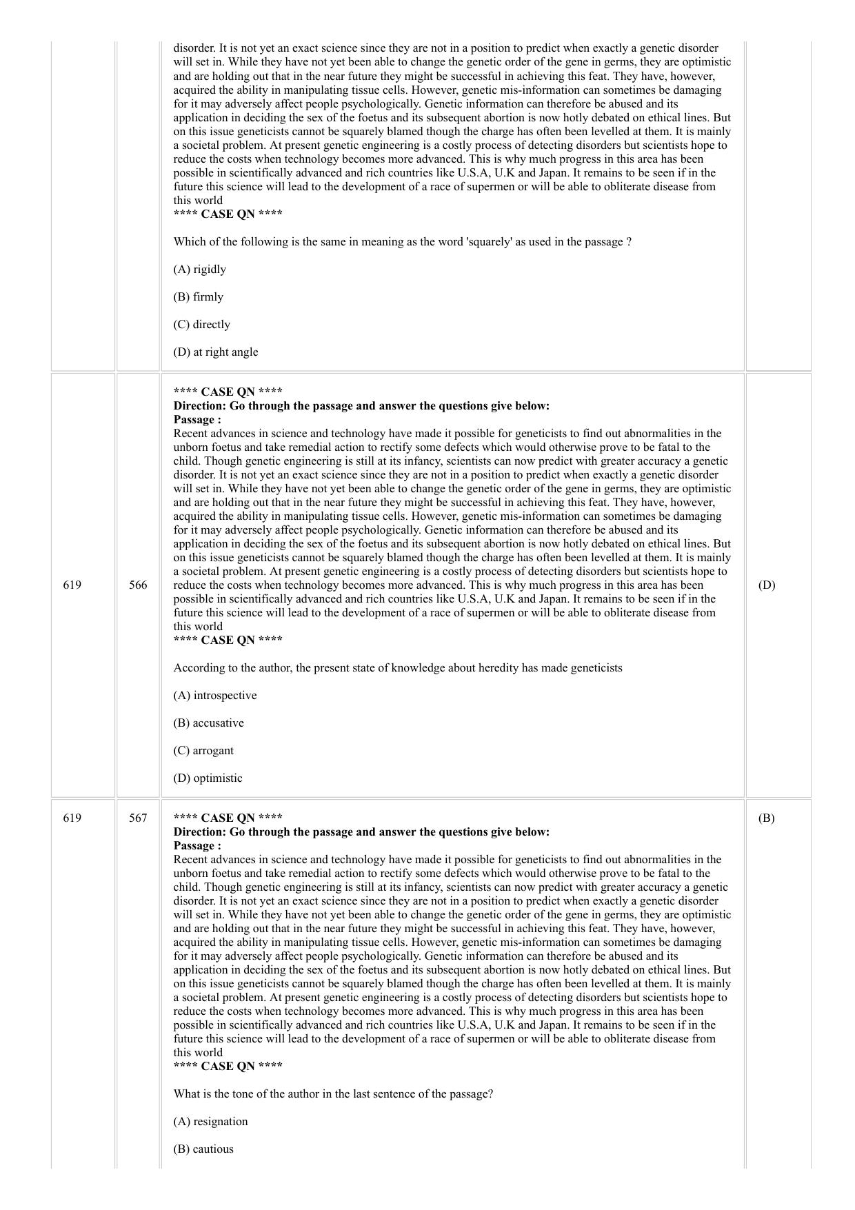 CUSAT CAT 2018 3yr LLB Final Question Paper - Page 22