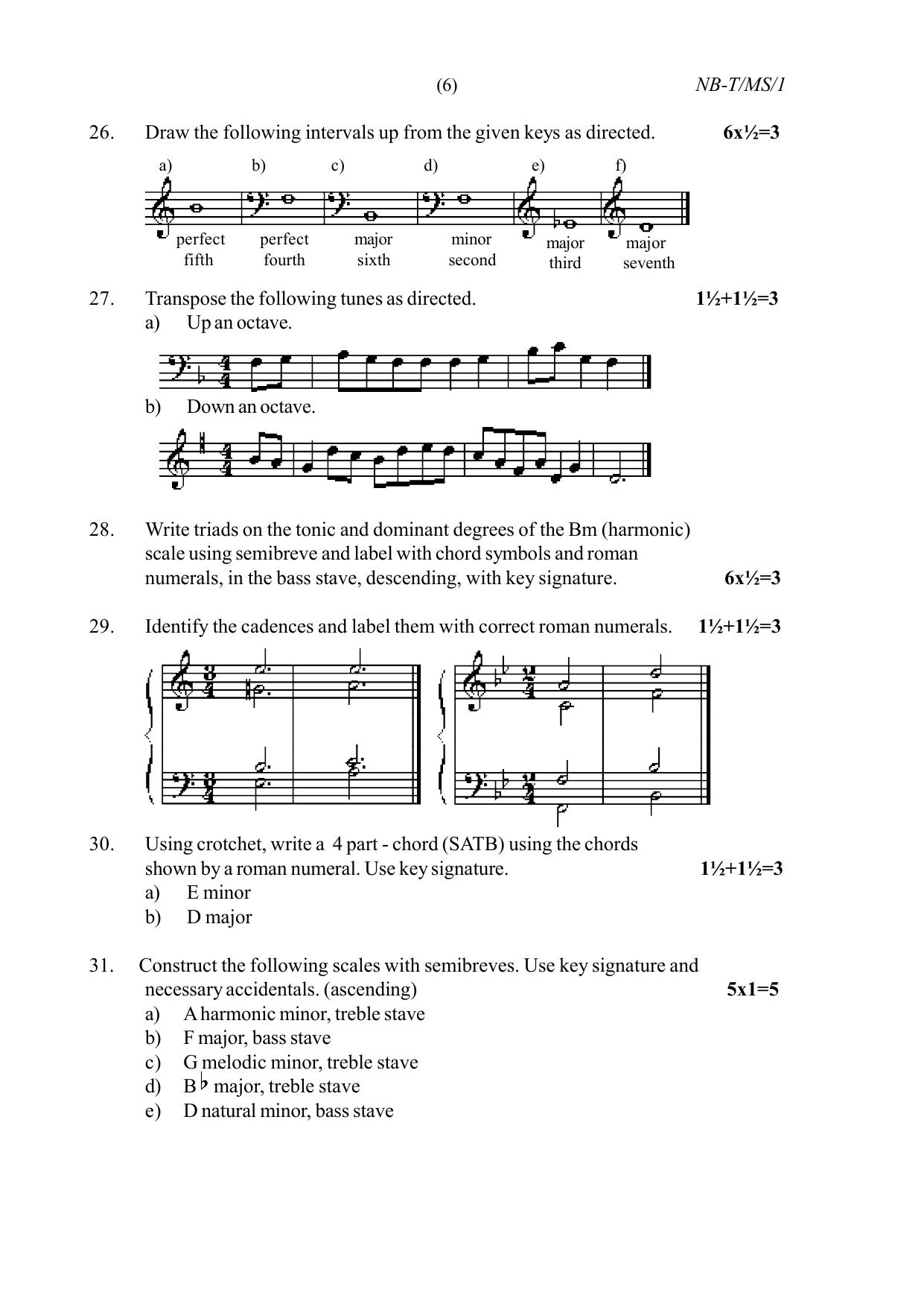 Nagaland Board NBSE Class 10 /  HSLC 2023 Question Paper (All Subjects) - Page 67