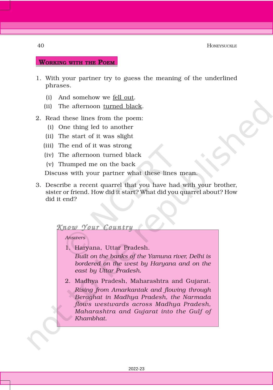 NCERT Book for Class 6 English(Honeysuckle) : Chapter 3-Taro’s Reward - Page 12