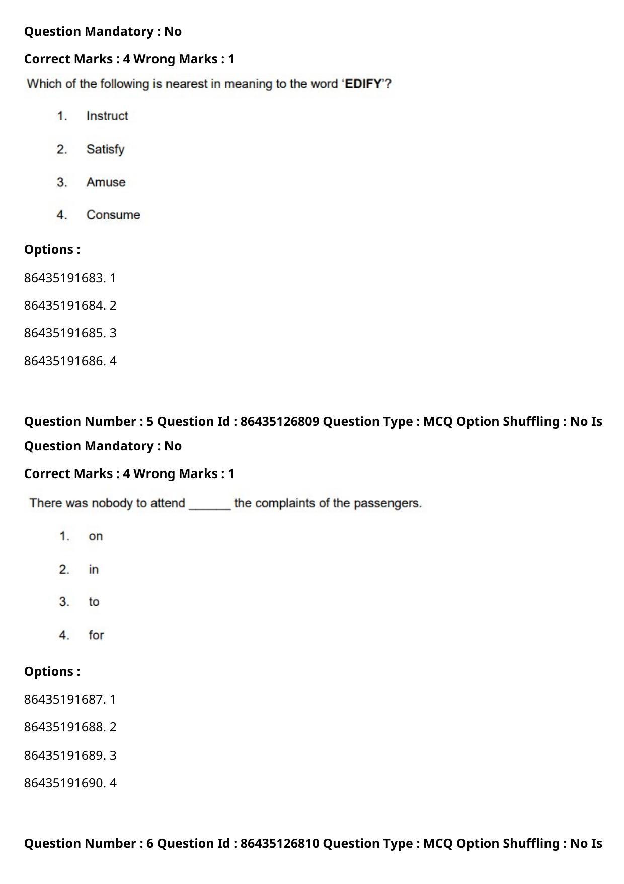 CUET PG 2021 PGQP30 Question Paper - Page 4