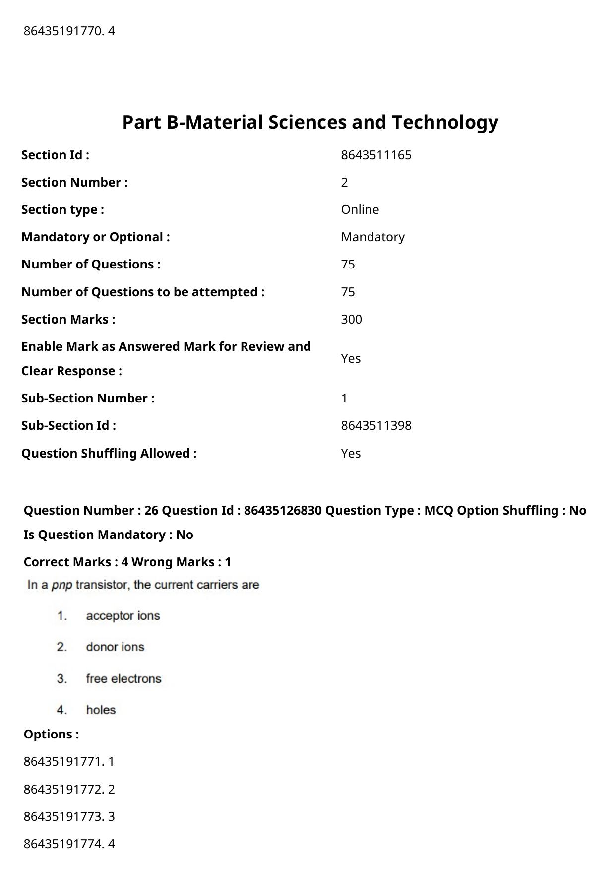 CUET PG 2021 PGQP30 Question Paper - Page 15