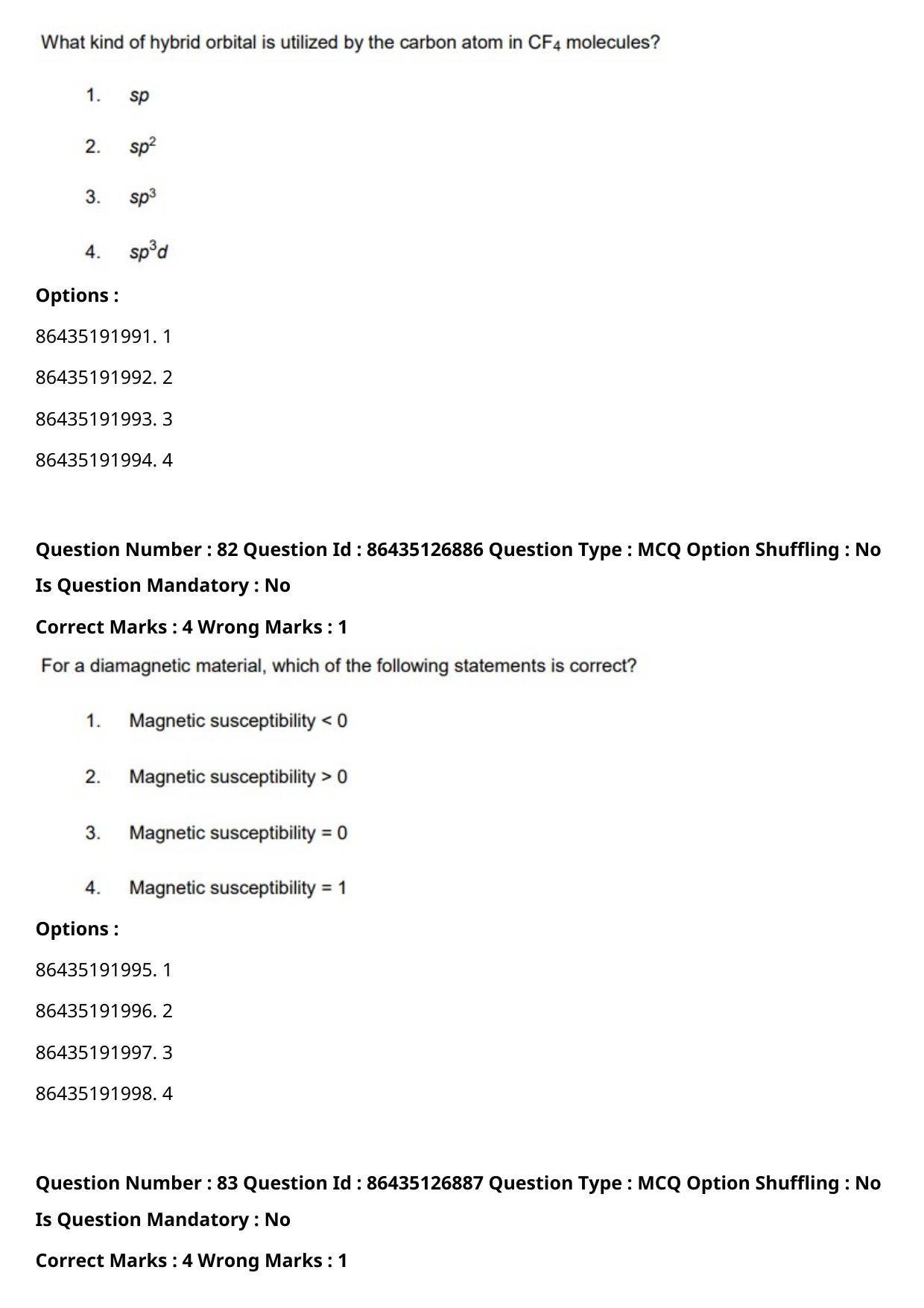 CUET PG 2021 PGQP30 Question Paper - Page 43