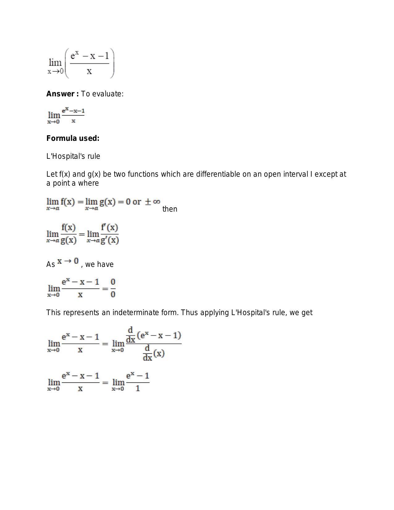 Chapter 27: Limits: RS Aggarwal Class 11 Solutions  - Page 34