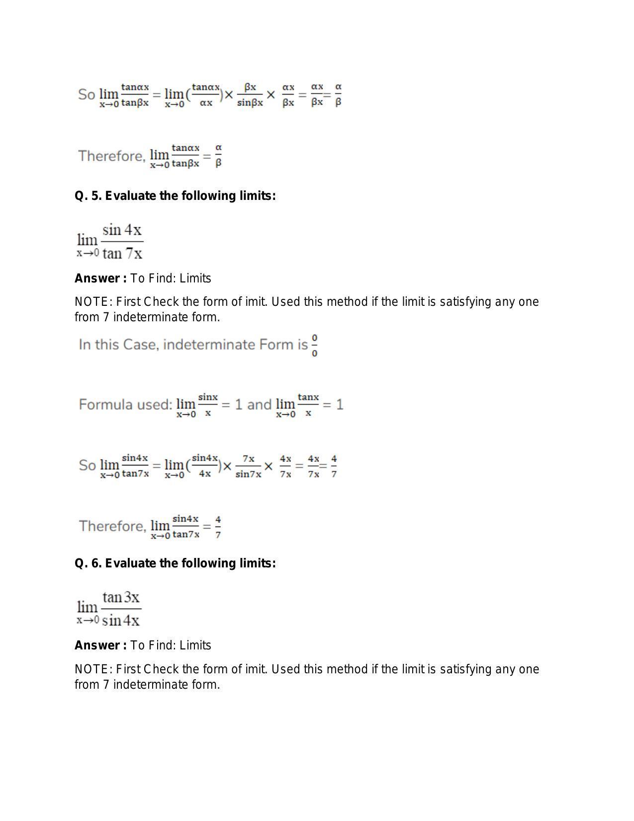 Chapter 27: Limits: RS Aggarwal Class 11 Solutions  - Page 43