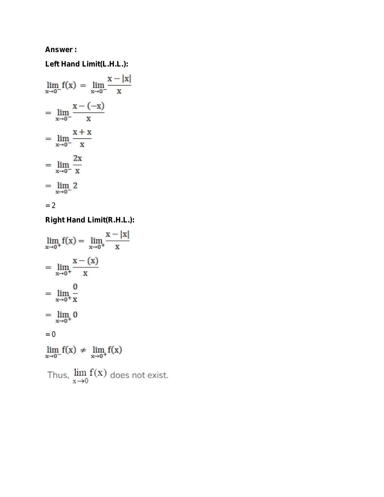 Chapter 27: Limits: RS Aggarwal Class 11 Solutions  - Page 94