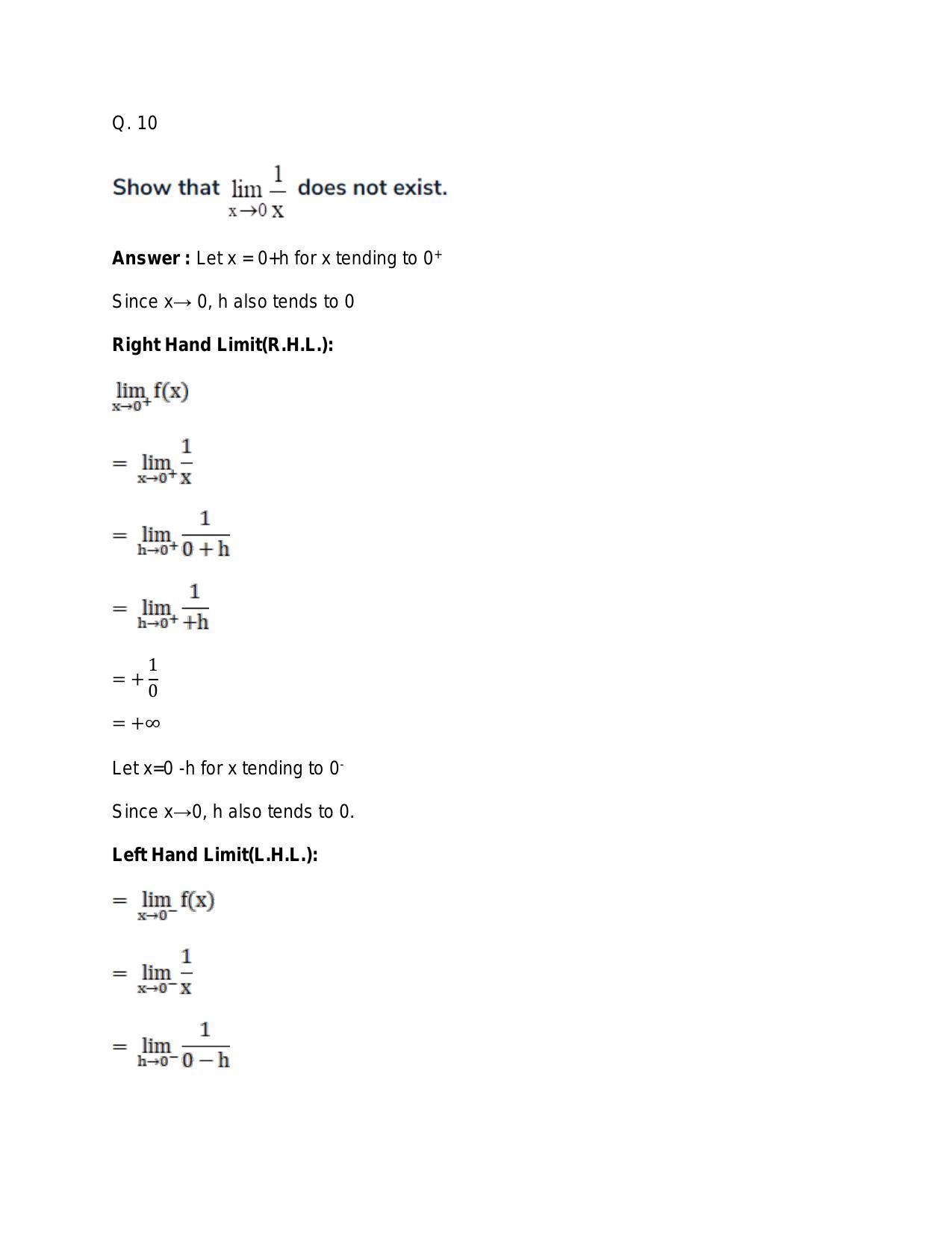 Chapter 27: Limits: RS Aggarwal Class 11 Solutions  - Page 99