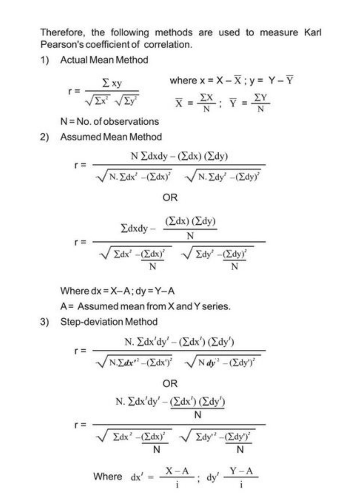 Class 11 Notes, Question & Practice Paper - Economics (Topic 2 (C) : Correlation) - Page 6