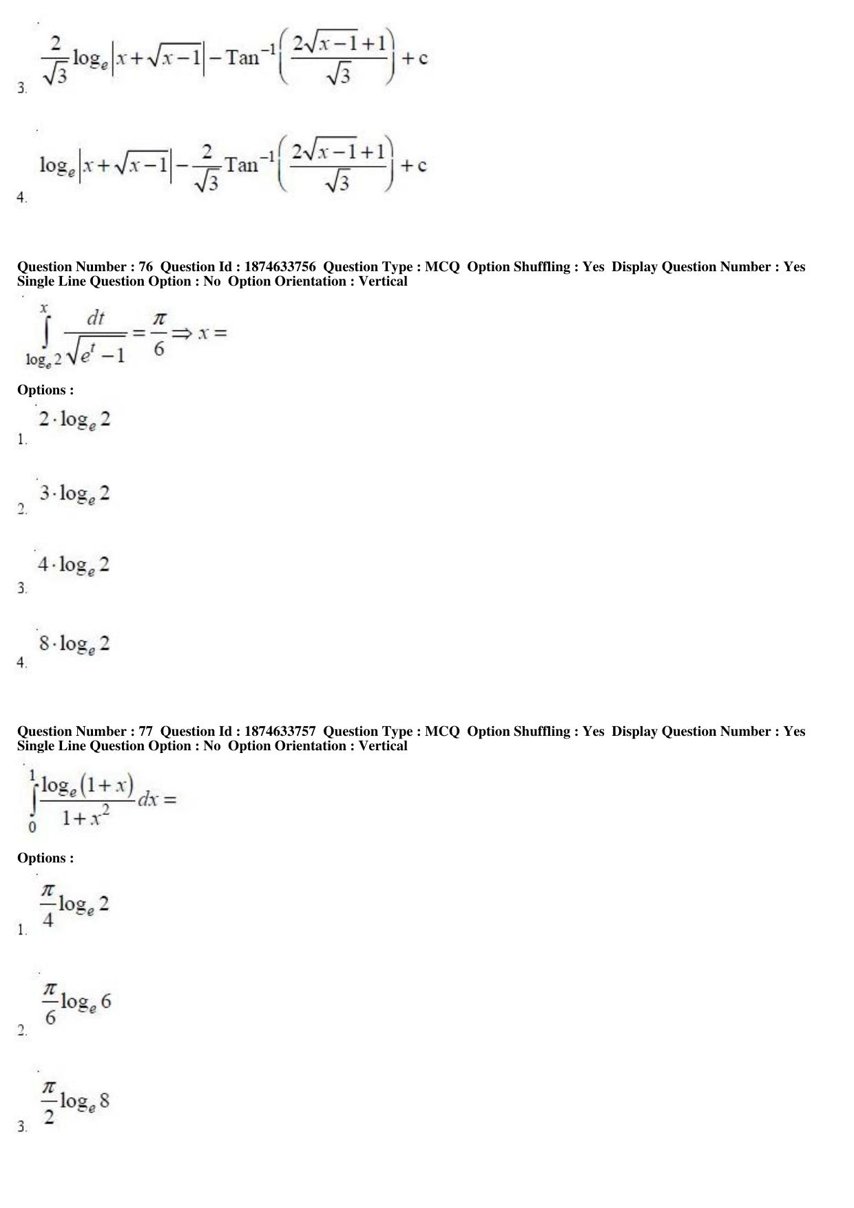 AP EAMCET 2019 Engineering Question Paper with Key (20 April 2019 Forenoon) - Page 45