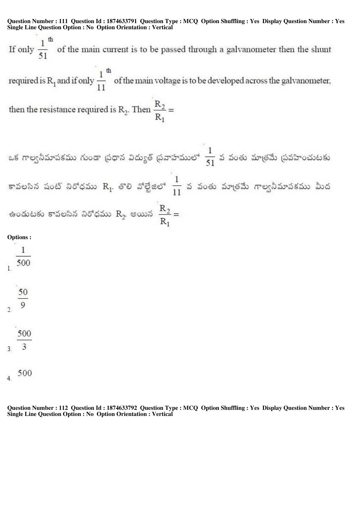 AP EAMCET 2019 Engineering Question Paper with Key (20 April 2019 Forenoon) - Page 68
