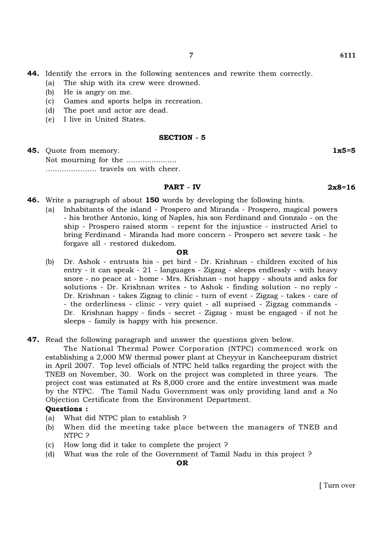 TN Class 10 2022 Question Papers (March All Subjects) - Page 79