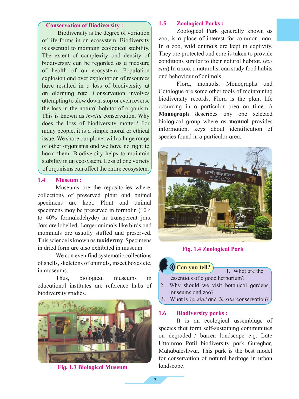 Maharashtra Board Class 11 Biology Textbook - Page 13