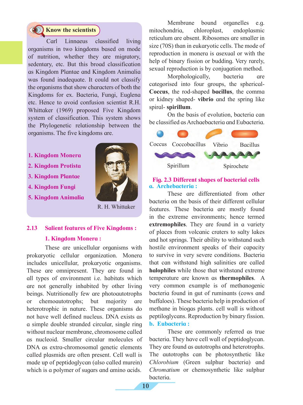 Maharashtra Board Class 11 Biology Textbook - Page 20