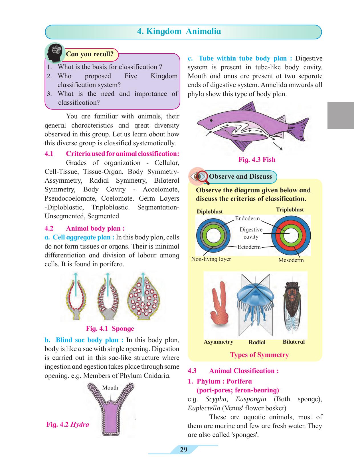 Maharashtra Board Class 11 Biology Textbook - Page 39