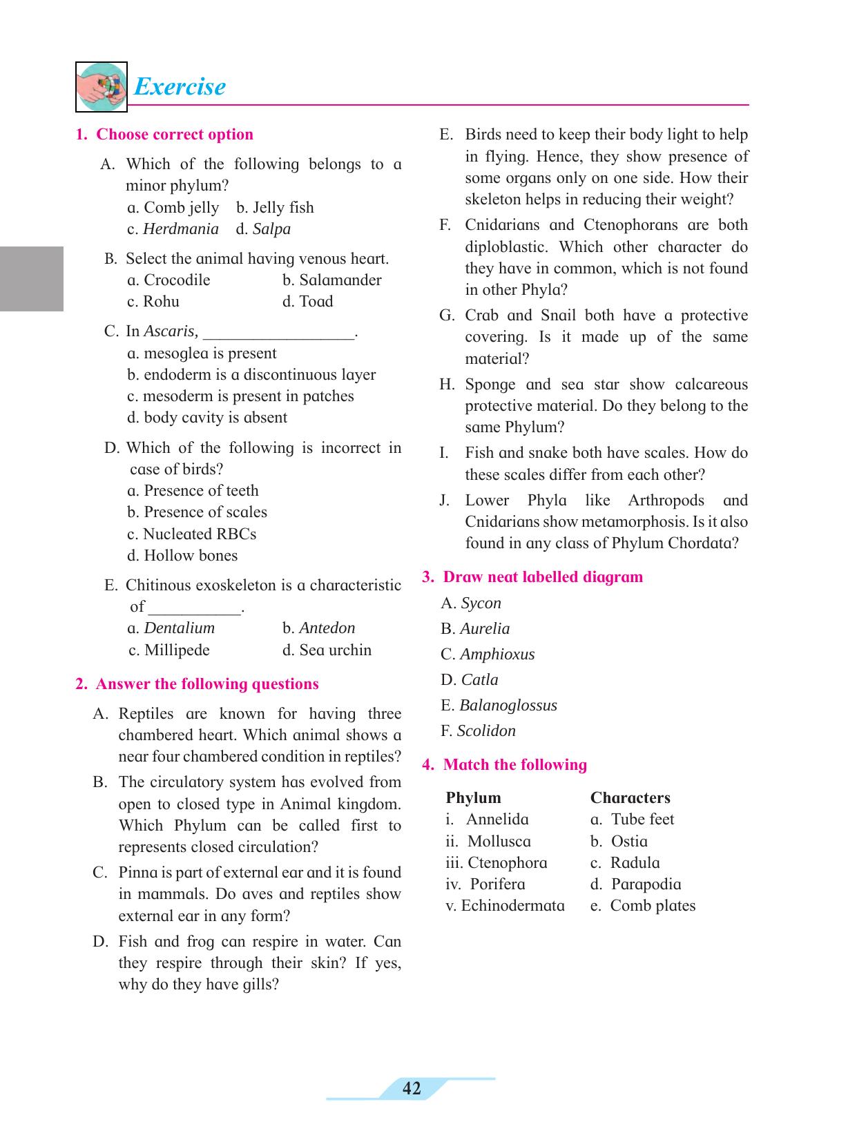 Maharashtra Board Class 11 Biology Textbook - Page 52