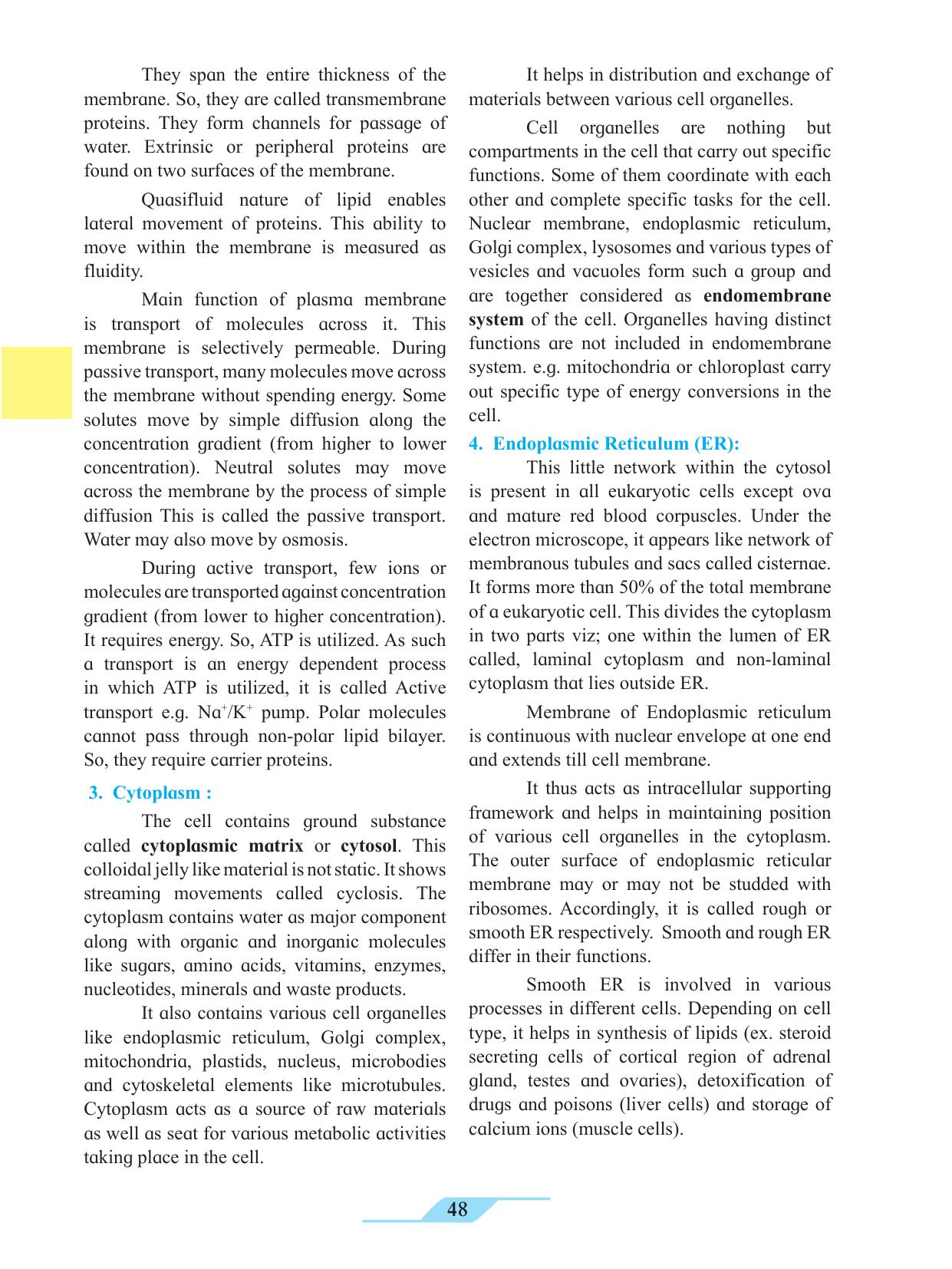 Maharashtra Board Class 11 Biology Textbook - Page 58