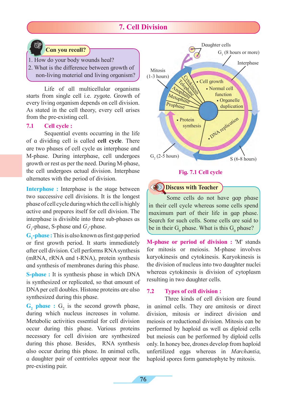 Maharashtra Board Class 11 Biology Textbook - Page 86