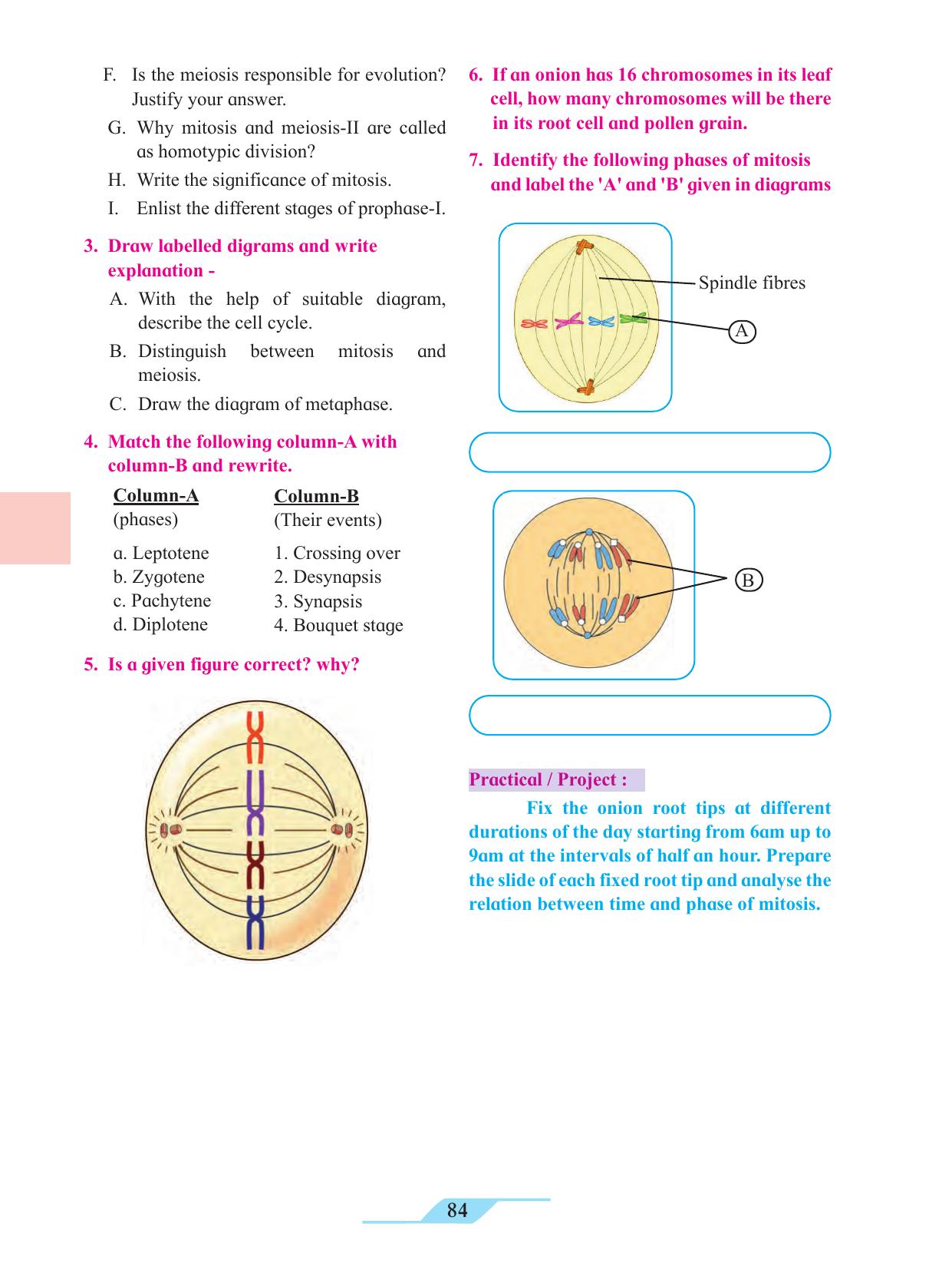 Maharashtra Board Class 11 Biology Textbook - Page 94