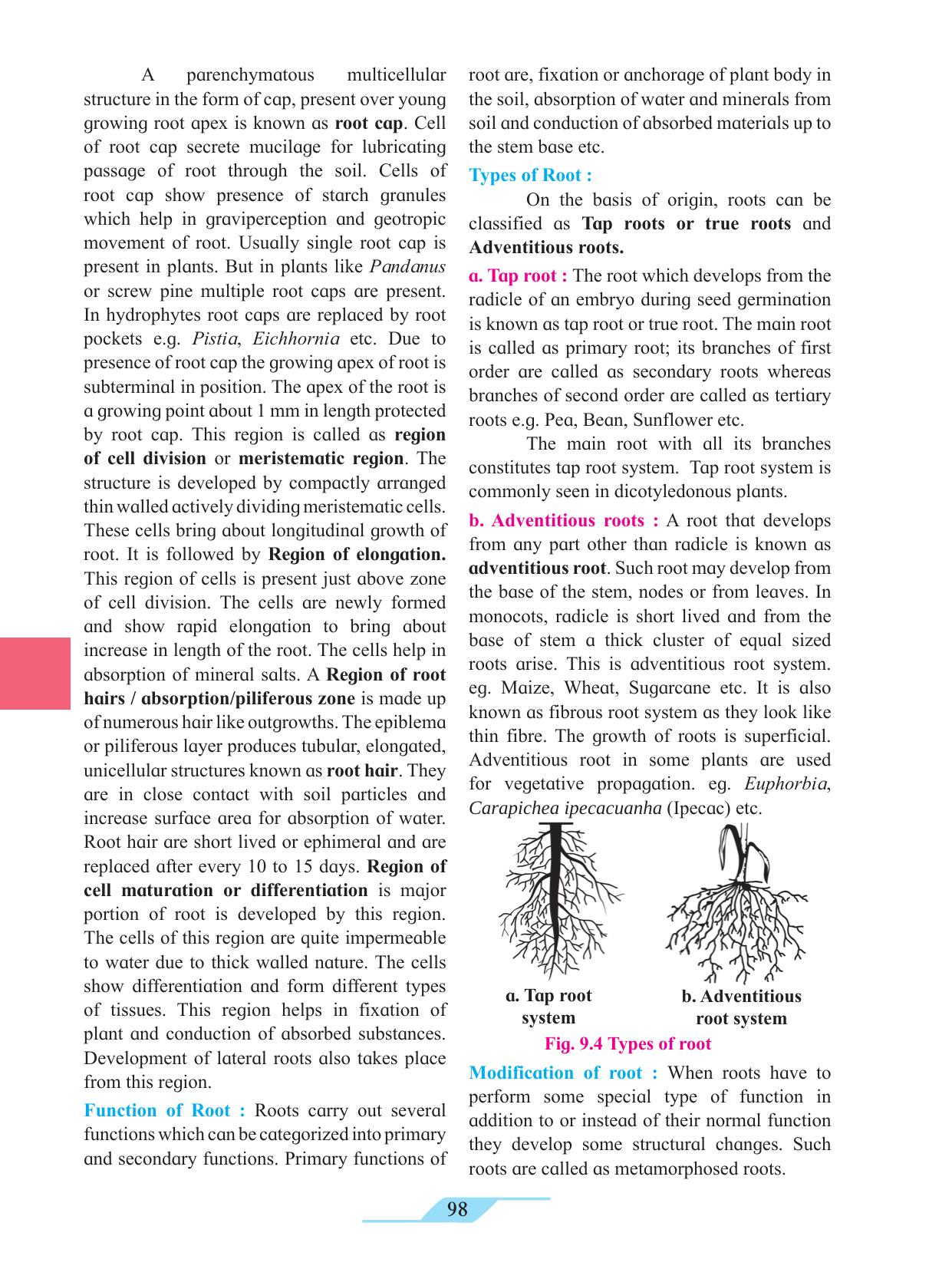 Maharashtra Board Class 11 Biology Textbook - Page 108