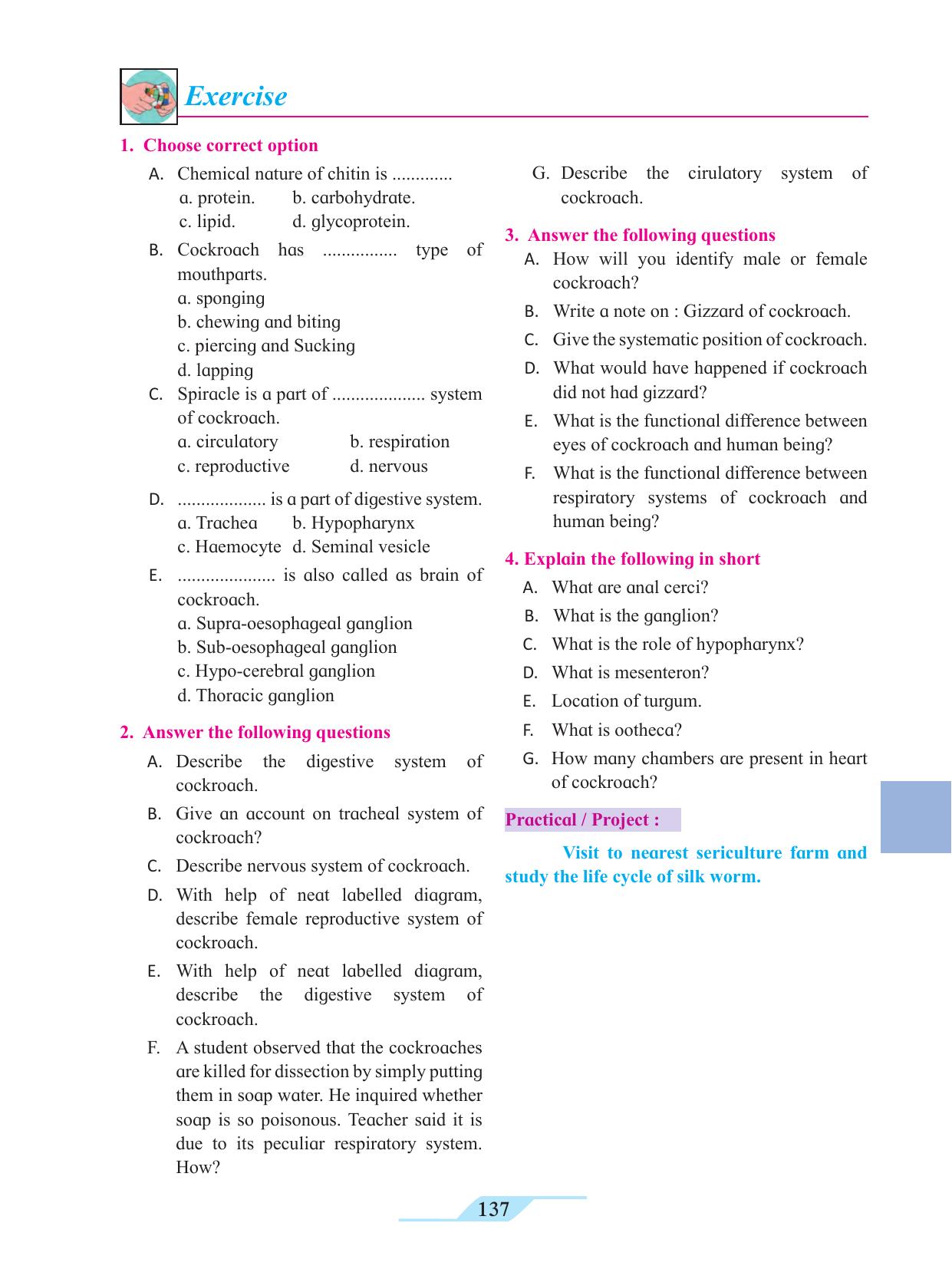 Maharashtra Board Class 11 Biology Textbook - Page 147