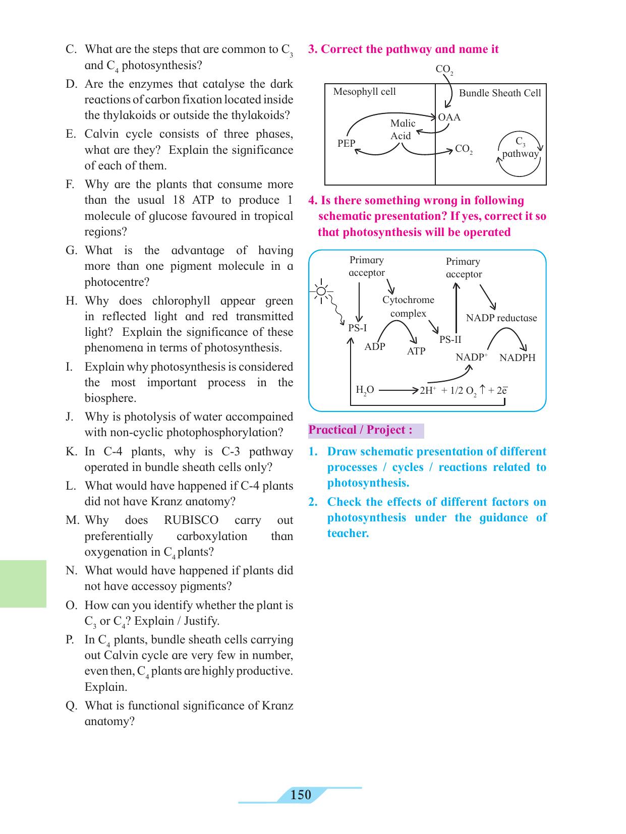 Maharashtra Board Class 11 Biology Textbook - Page 160