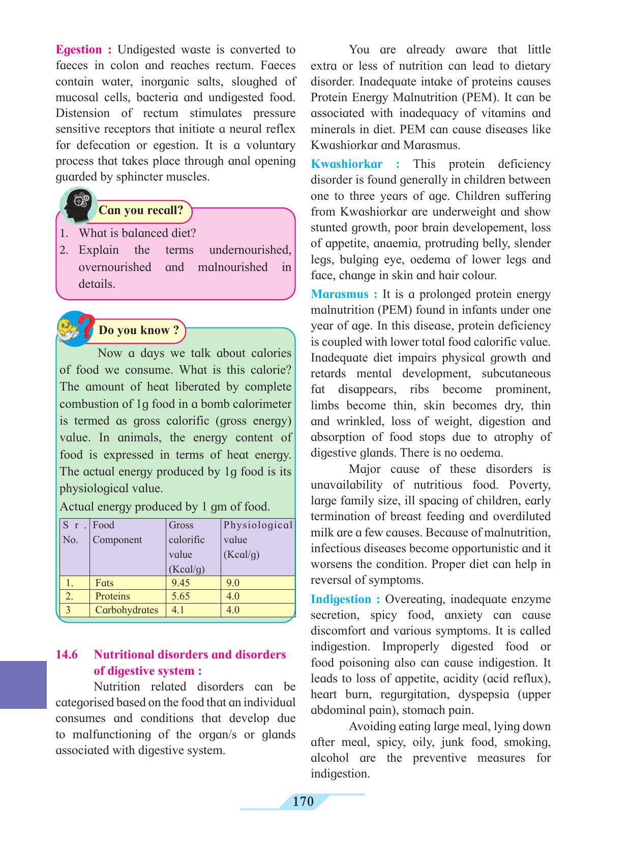 Maharashtra Board Class 11 Biology Textbook - Page 180