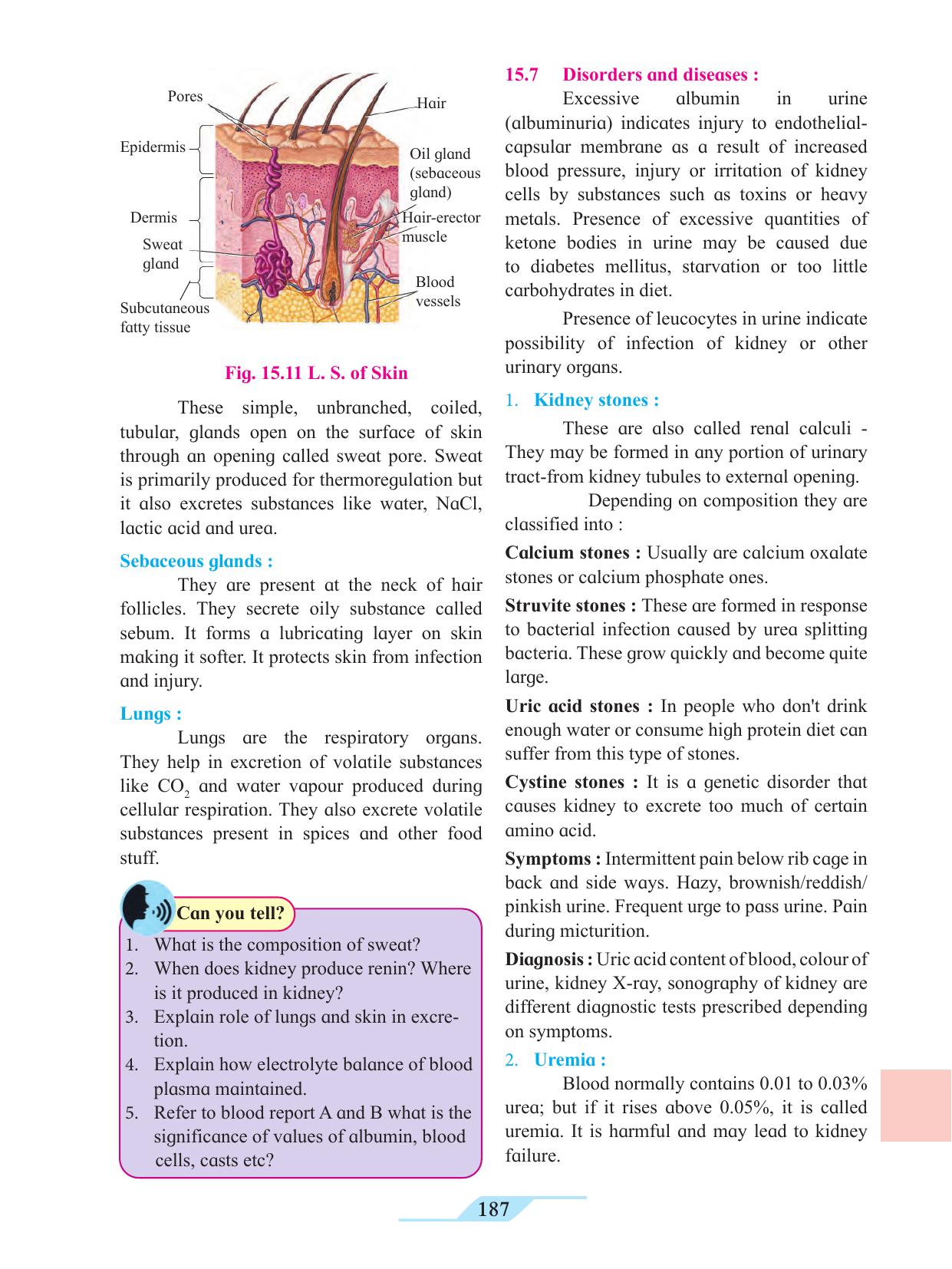 Maharashtra Board Class 11 Biology Textbook - Page 197
