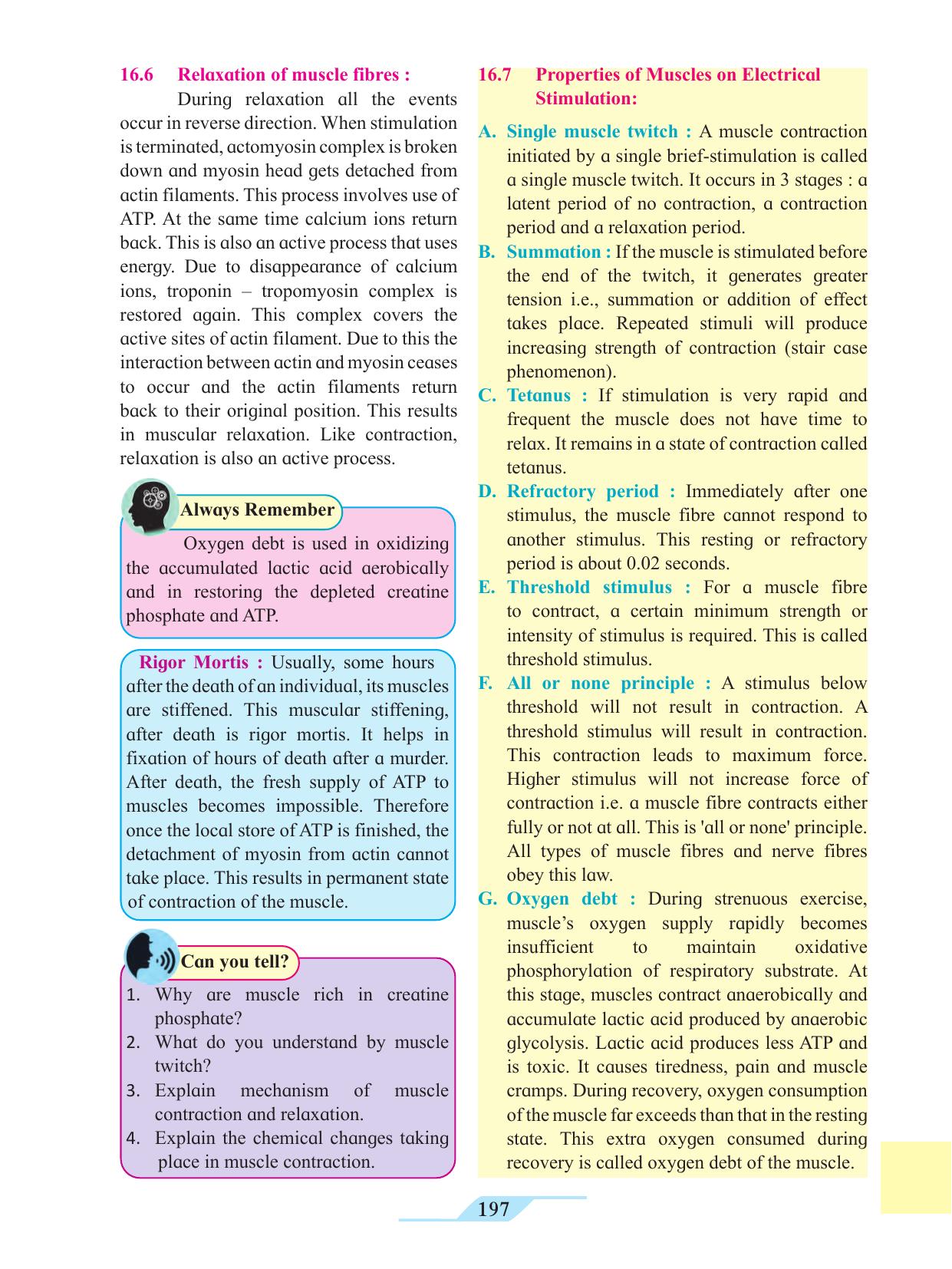 Maharashtra Board Class 11 Biology Textbook - Page 207
