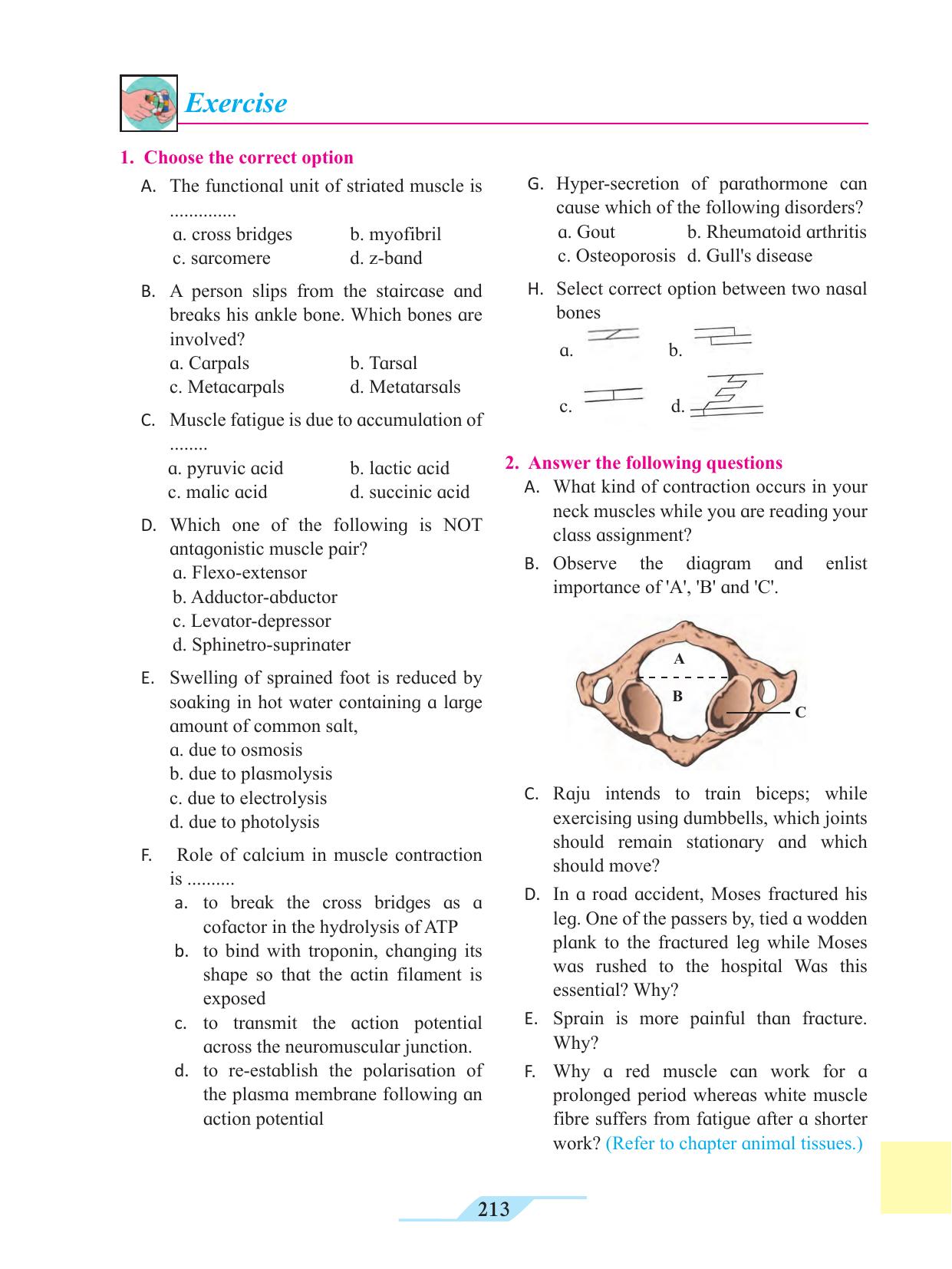 Maharashtra Board Class 11 Biology Textbook - Page 223