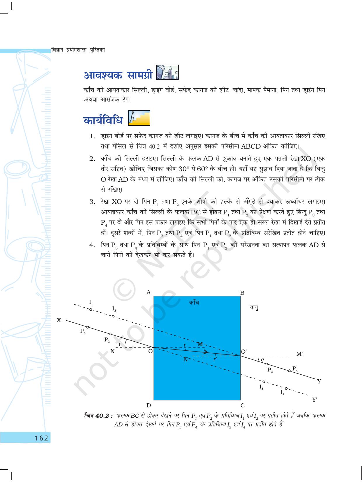 NCERT Laboratory Manuals for Class X विज्ञान - प्राकृतिक परिघटनाएंं विचार - Page 31