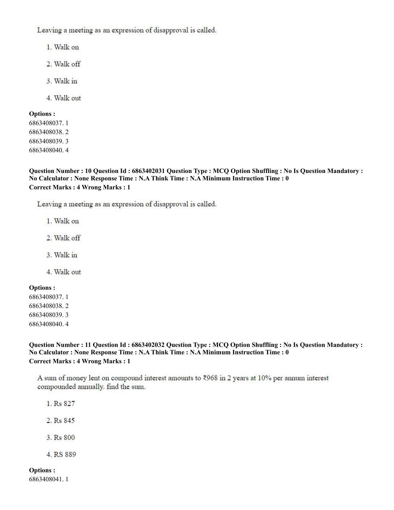 CUET PG 2023: ACQP21 – Shukla Yajurveda (BHU) (Eng.) - Shift 2 (5-06-2023) Question Paper - Page 19