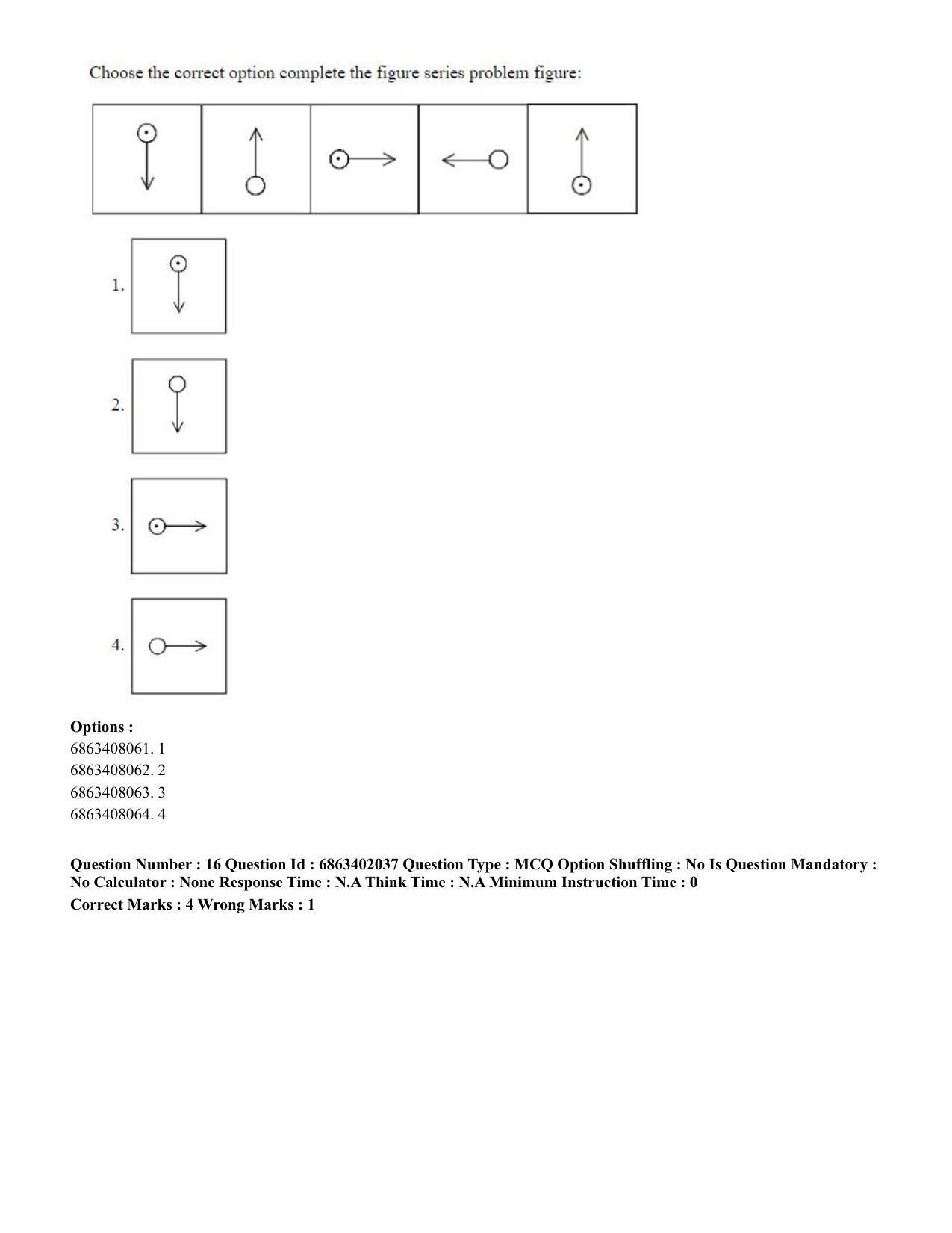 CUET PG 2023: ACQP21 – Shukla Yajurveda (BHU) (Eng.) - Shift 2 (5-06-2023) Question Paper - Page 26