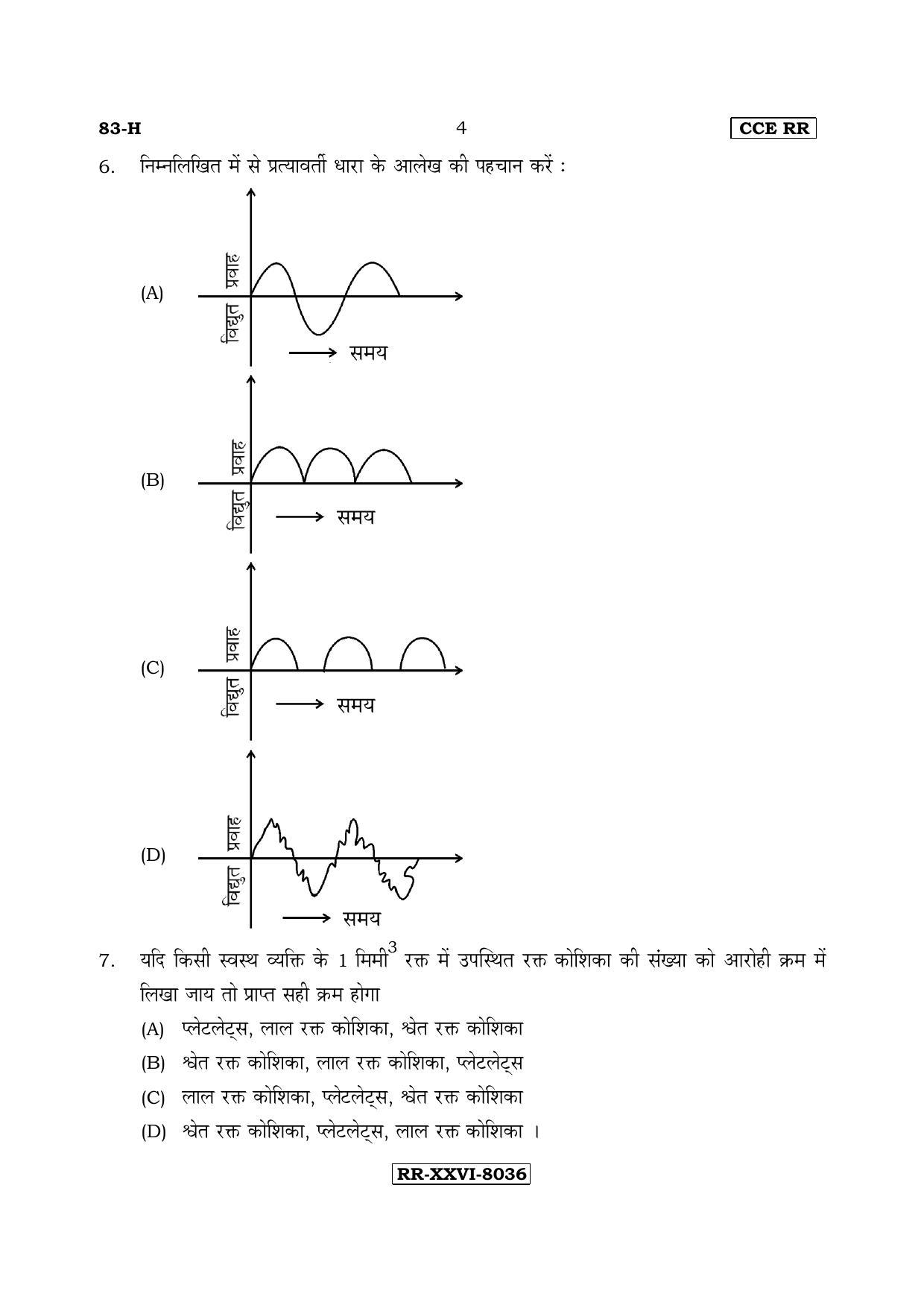 Karnataka SSLC Science (HINDI Medium) - 83-H-CCE(RR)-17_s2 (Supplementary) June 2017 Question Paper - Page 4