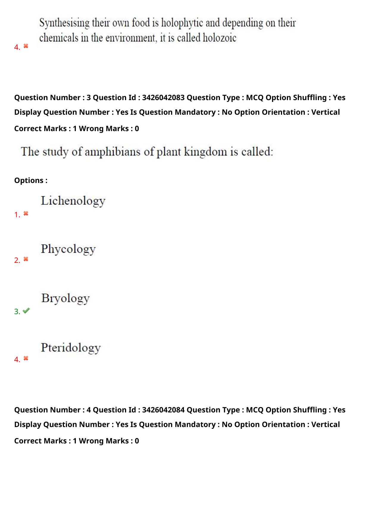 TS EAMCET 2021 Agriculture and Medical Question Paper with Key (10 August 2021 Forenoon (English )) - Page 4