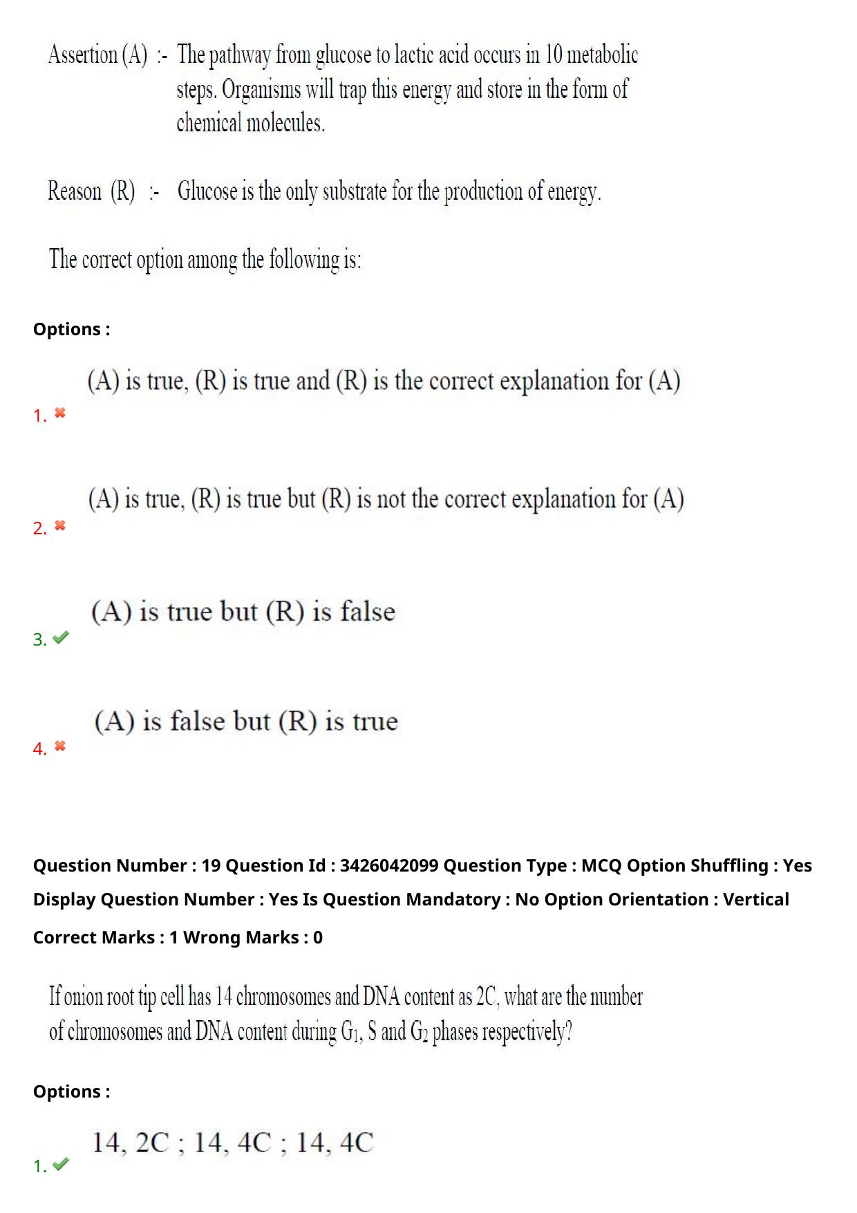 TS EAMCET 2021 Agriculture and Medical Question Paper with Key (10 August 2021 Forenoon (English )) - Page 18