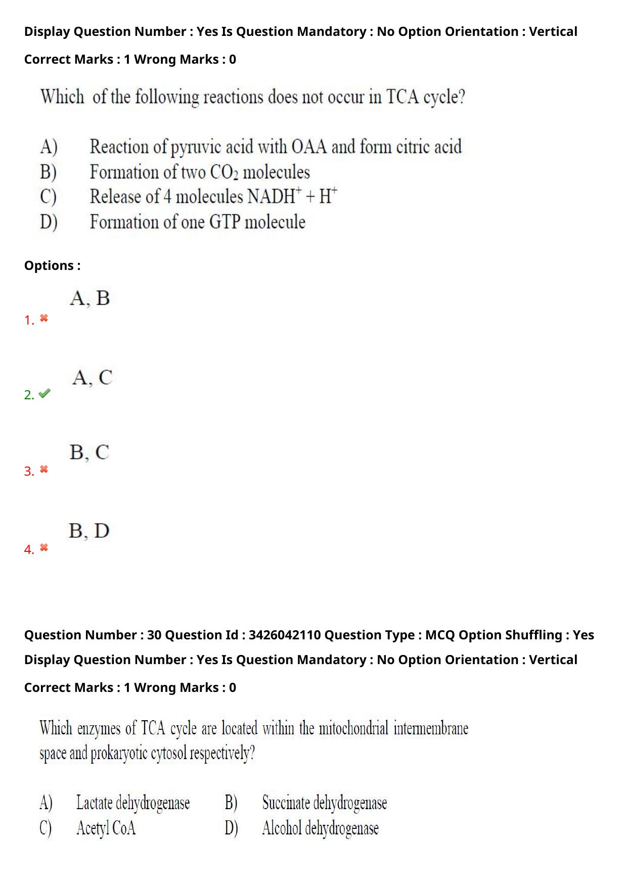 TS EAMCET 2021 Agriculture and Medical Question Paper with Key (10 August 2021 Forenoon (English )) - Page 28