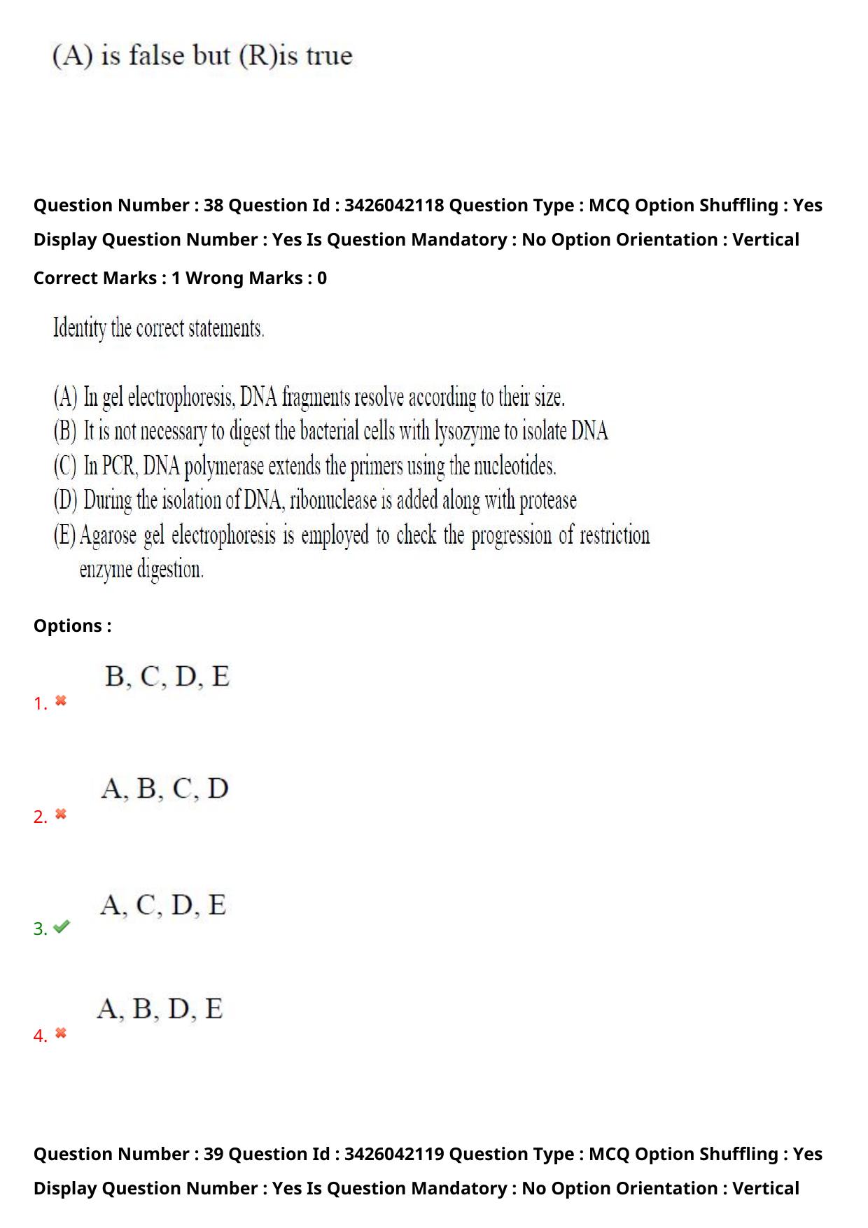 TS EAMCET 2021 Agriculture and Medical Question Paper with Key (10 August 2021 Forenoon (English )) - Page 36