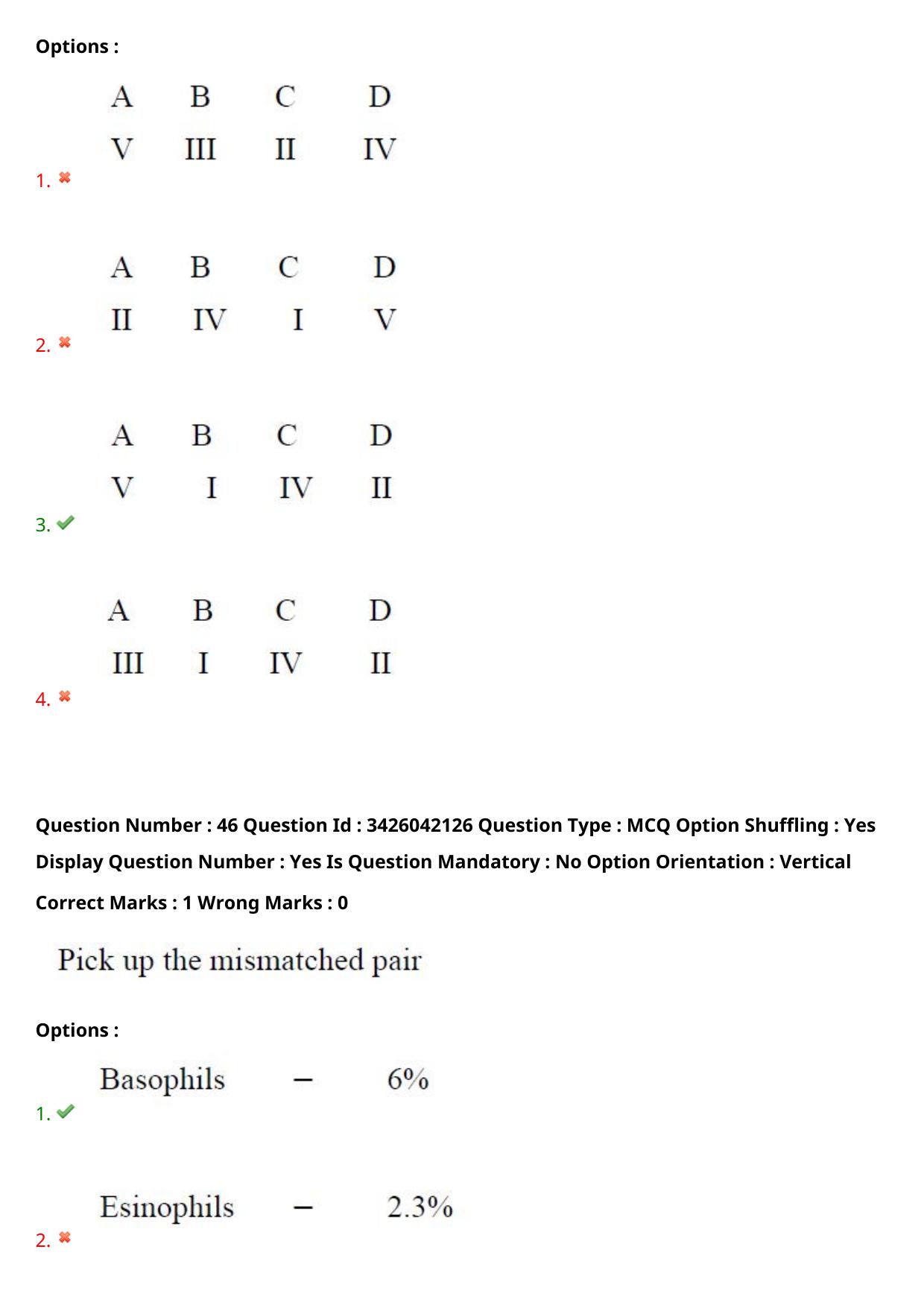 TS EAMCET 2021 Agriculture and Medical Question Paper with Key (10 August 2021 Forenoon (English )) - Page 42
