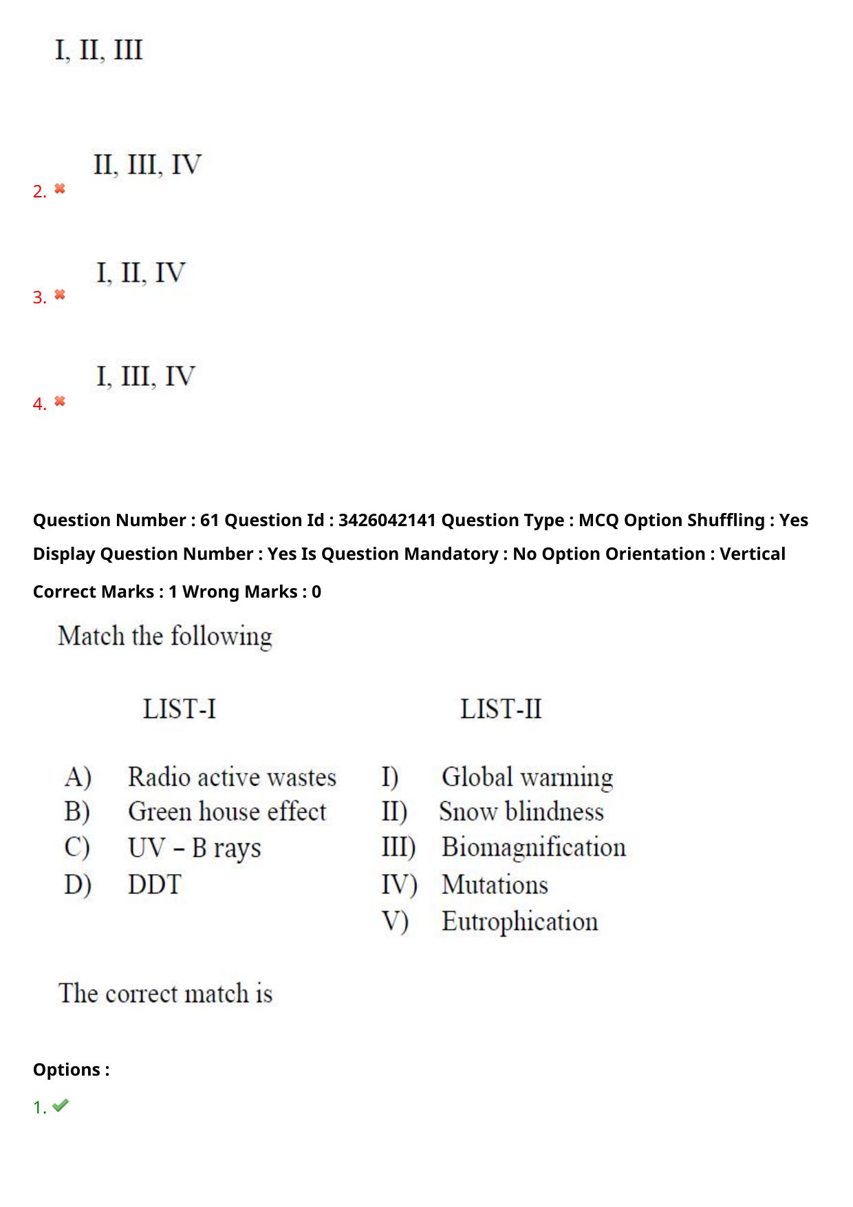 TS EAMCET 2021 Agriculture and Medical Question Paper with Key (10 August 2021 Forenoon (English )) - Page 54