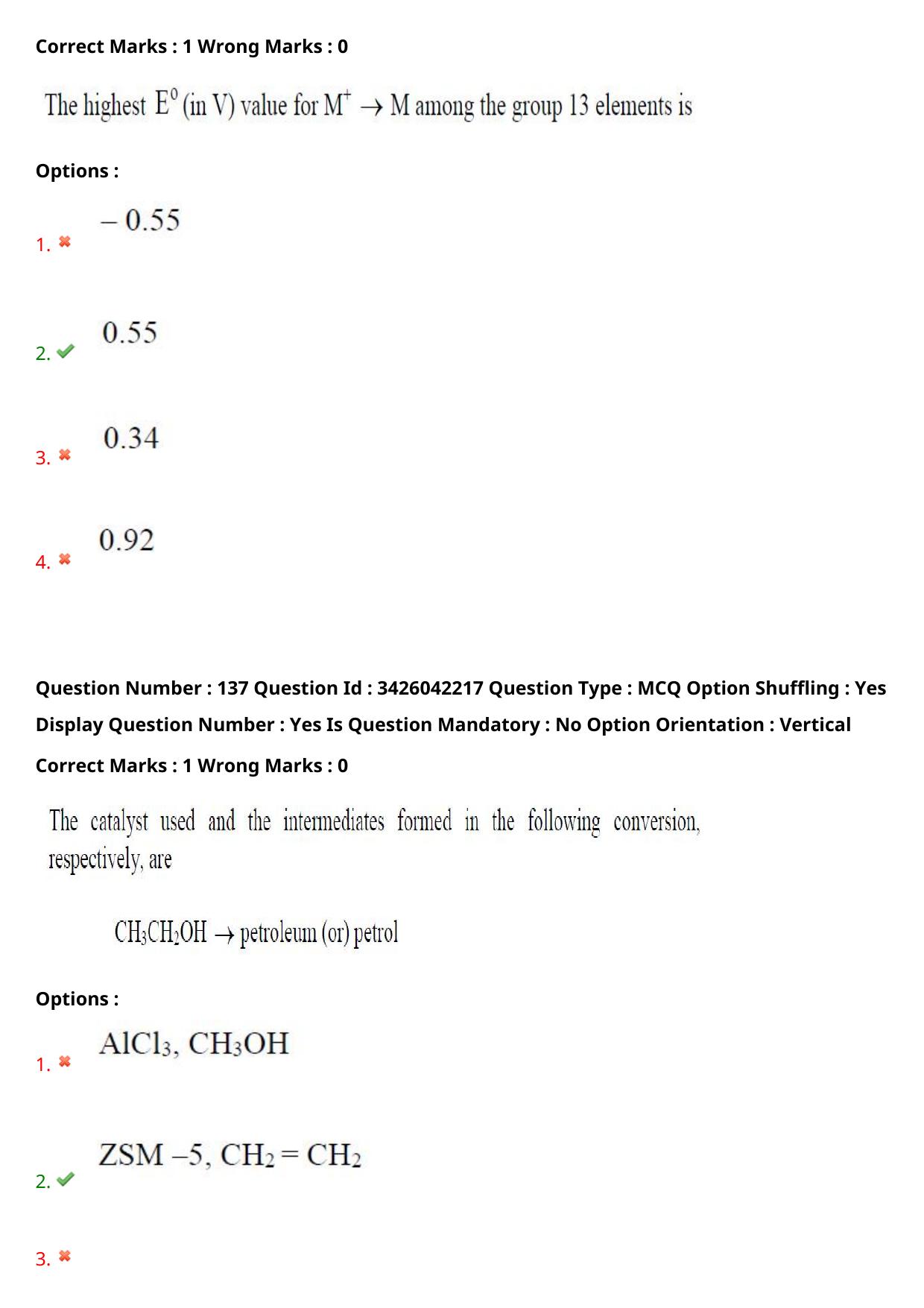 TS EAMCET 2021 Agriculture and Medical Question Paper with Key (10 August 2021 Forenoon (English )) - Page 111