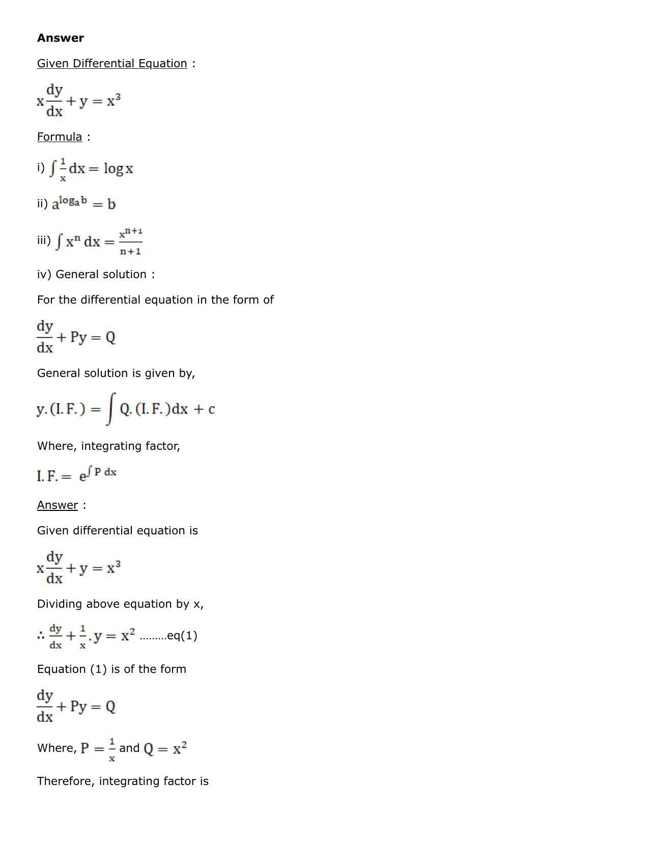 Chapter 21: Linear Differential Equations Solutions: RS Aggarwal Class 12 Solutions - Page 70