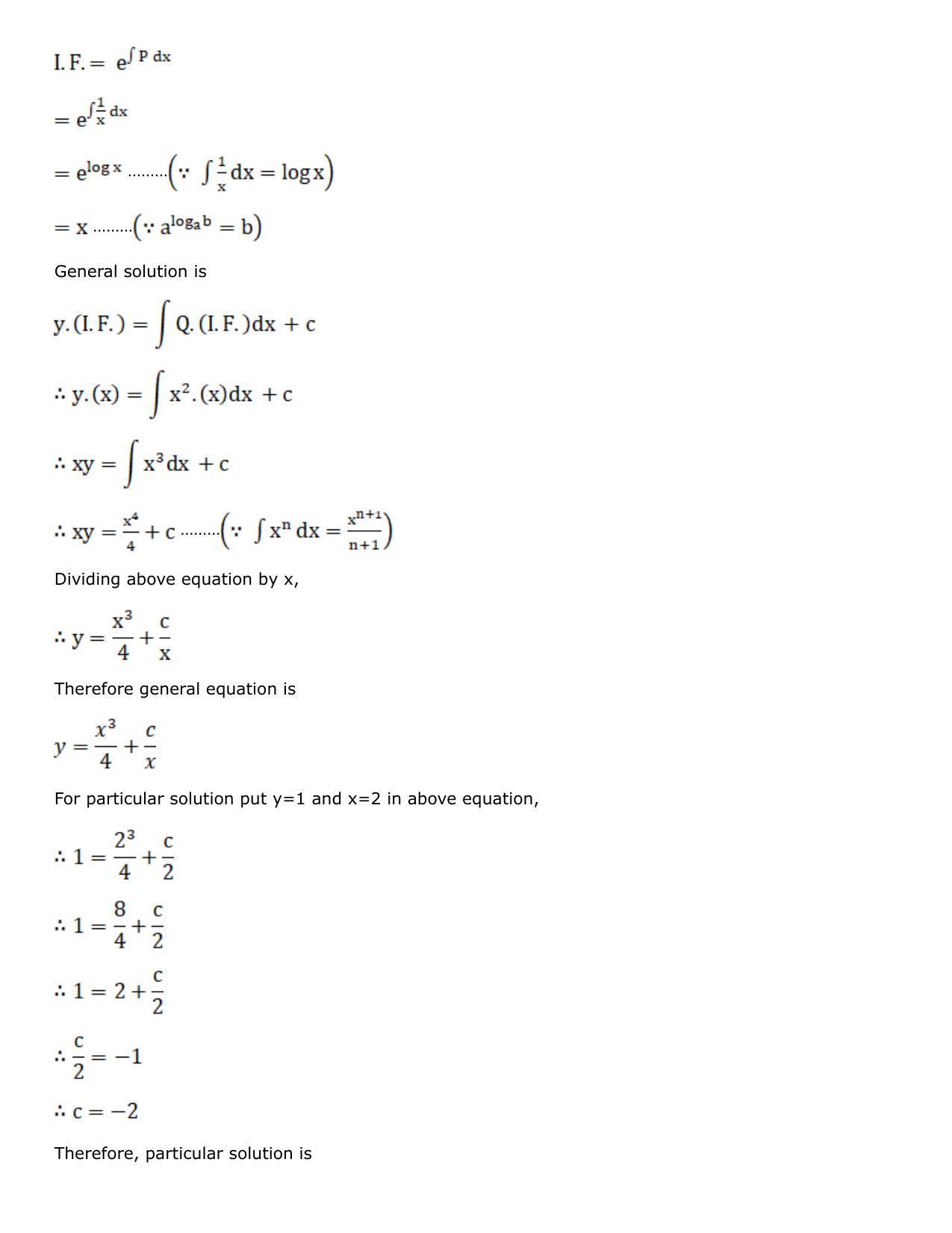 Chapter 21: Linear Differential Equations Solutions: RS Aggarwal Class 12 Solutions - Page 71