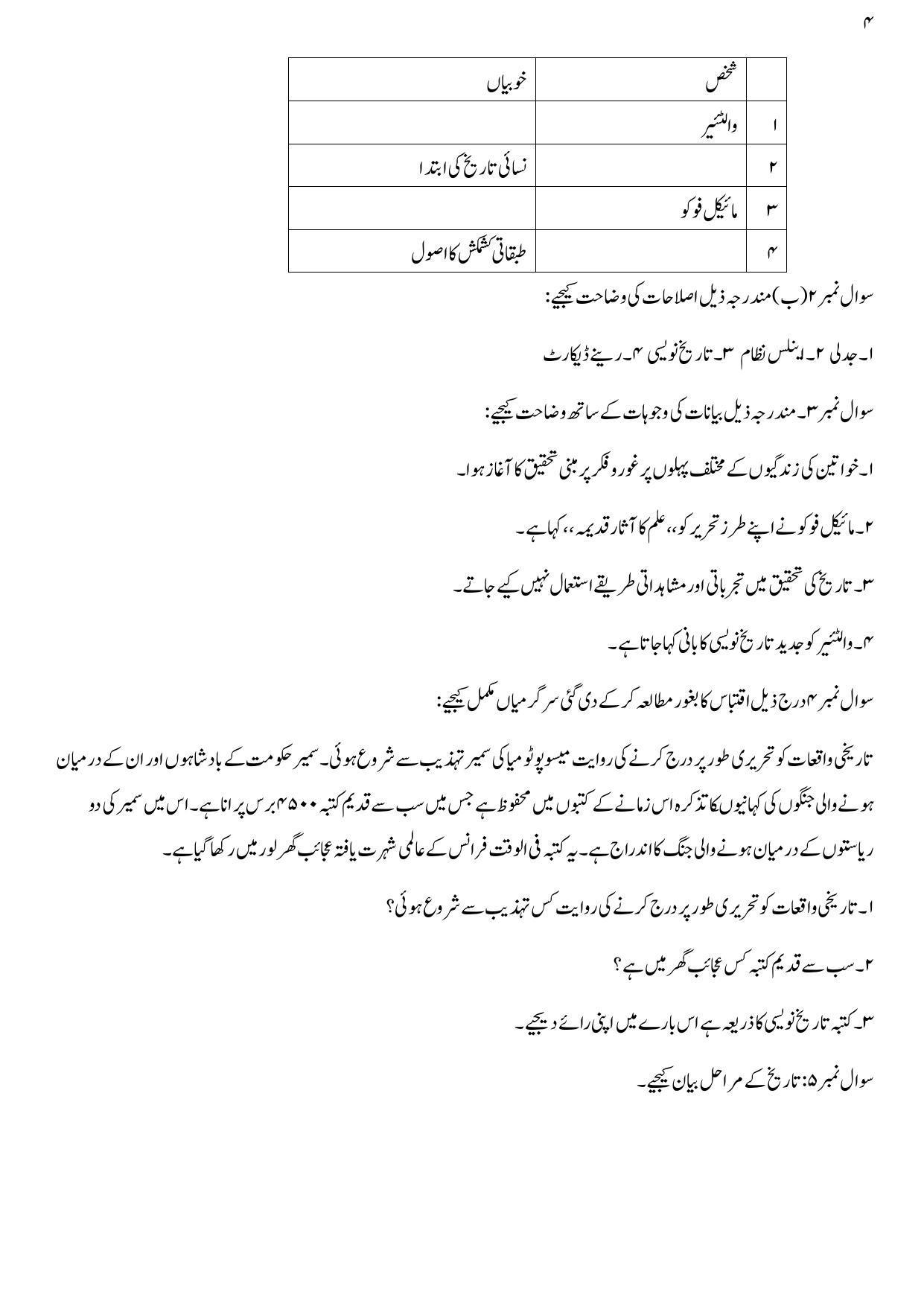 Maharashtra Board Class 10 History Sample Paper (Urdu Medium) - Page 8